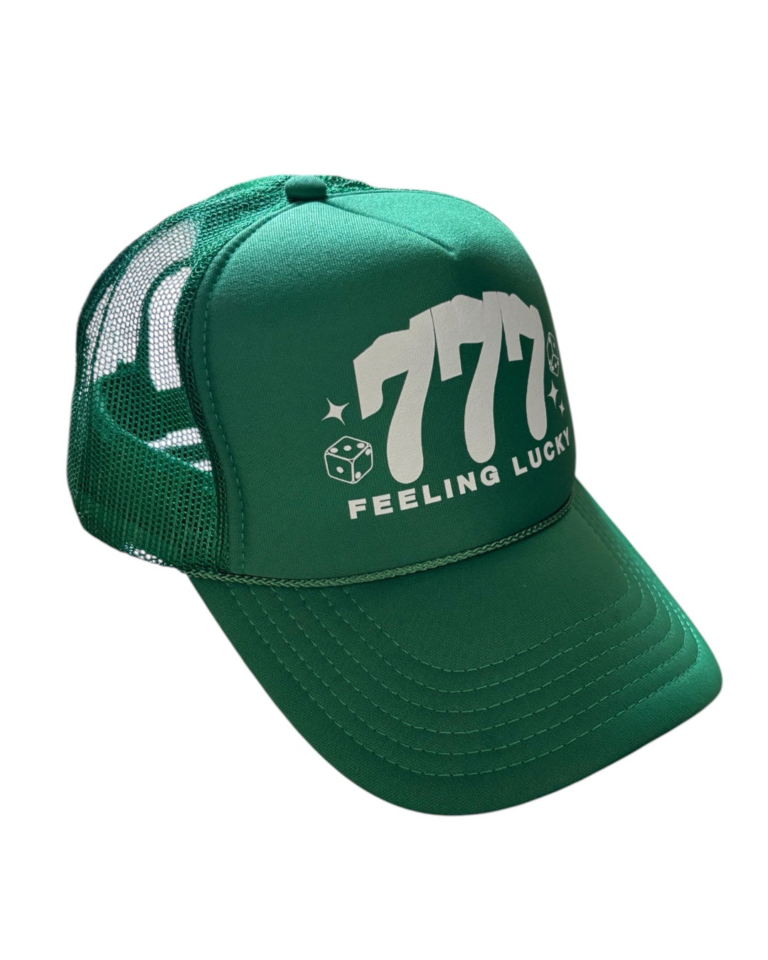 green 777 hat