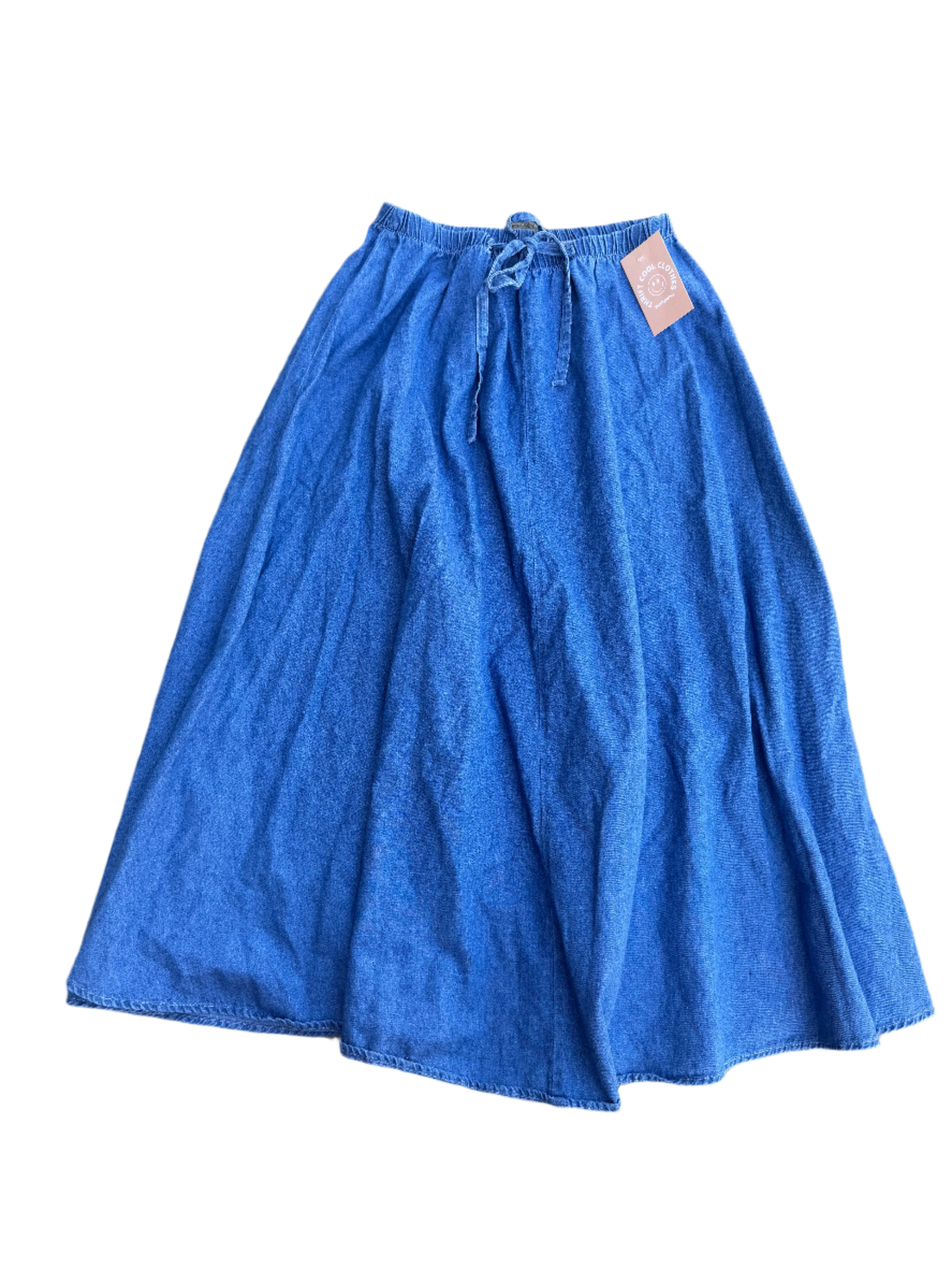 Blue Vintage studio Chambray maxi, L