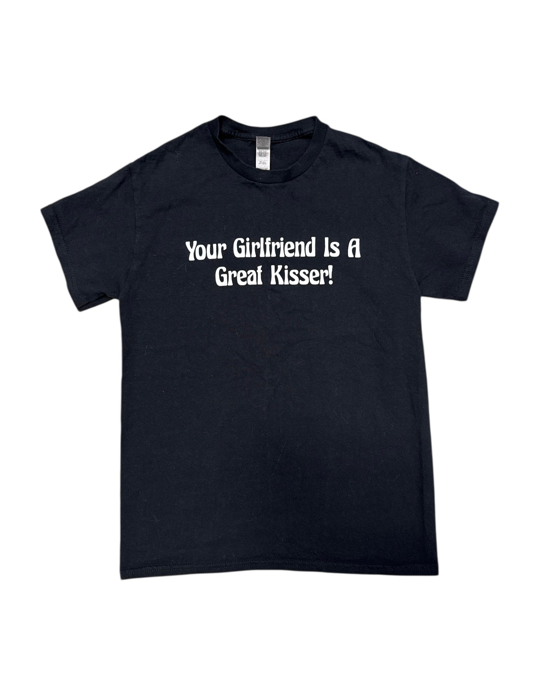 black gildan your gf tee, s
