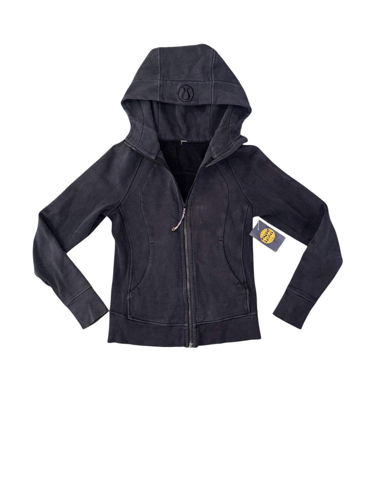 black lululemon Athletic zip up, 4