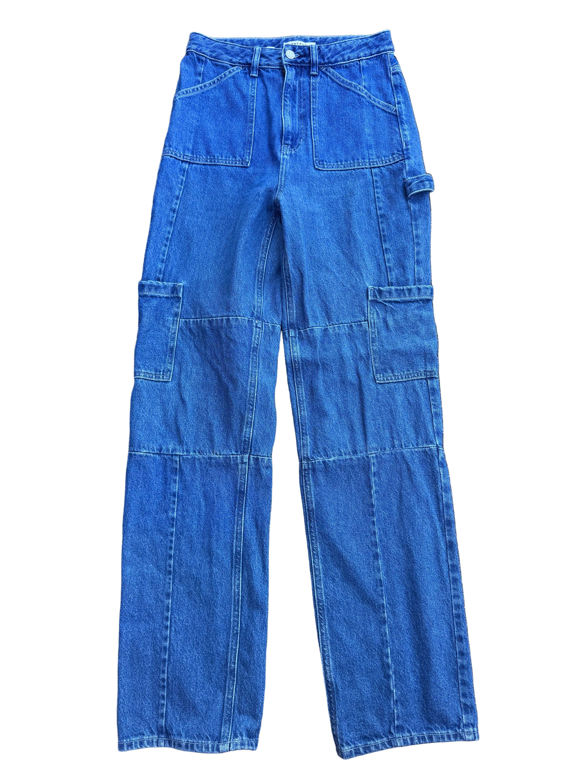 Blue Pacsun Cargo jeans w flame pocket, 28