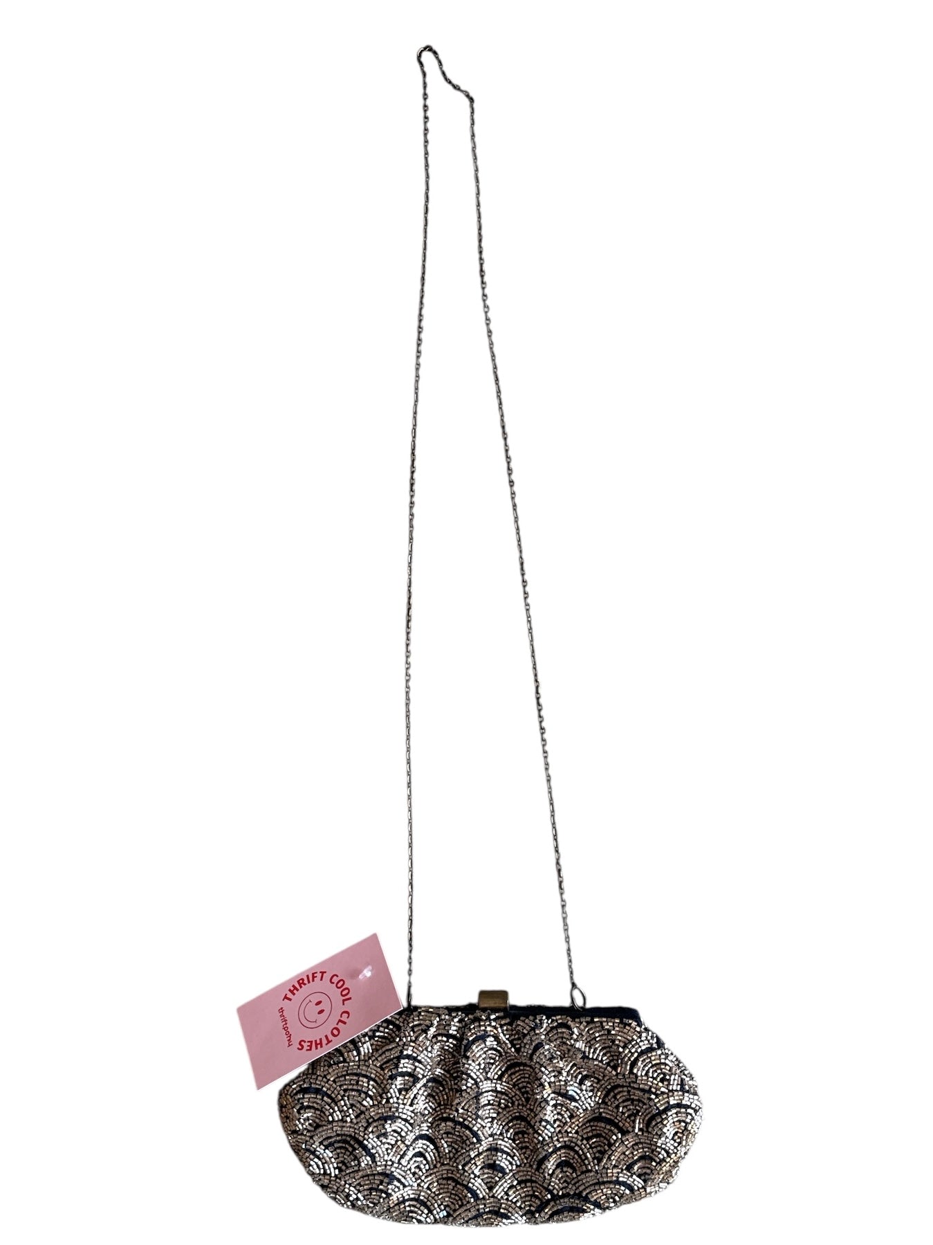 black gold miss allbright beaded crossbody