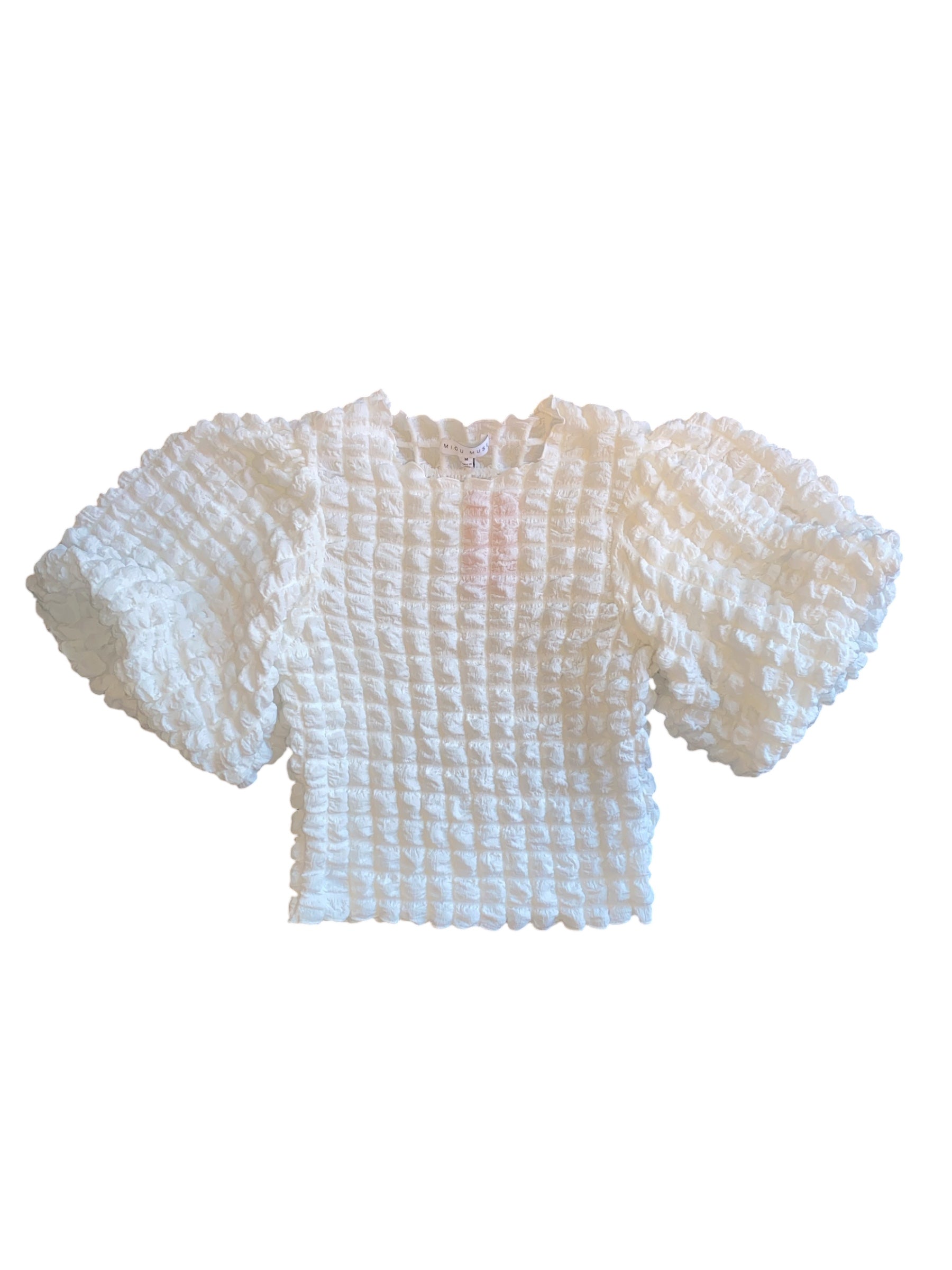 white miou muse popcorn ss, m