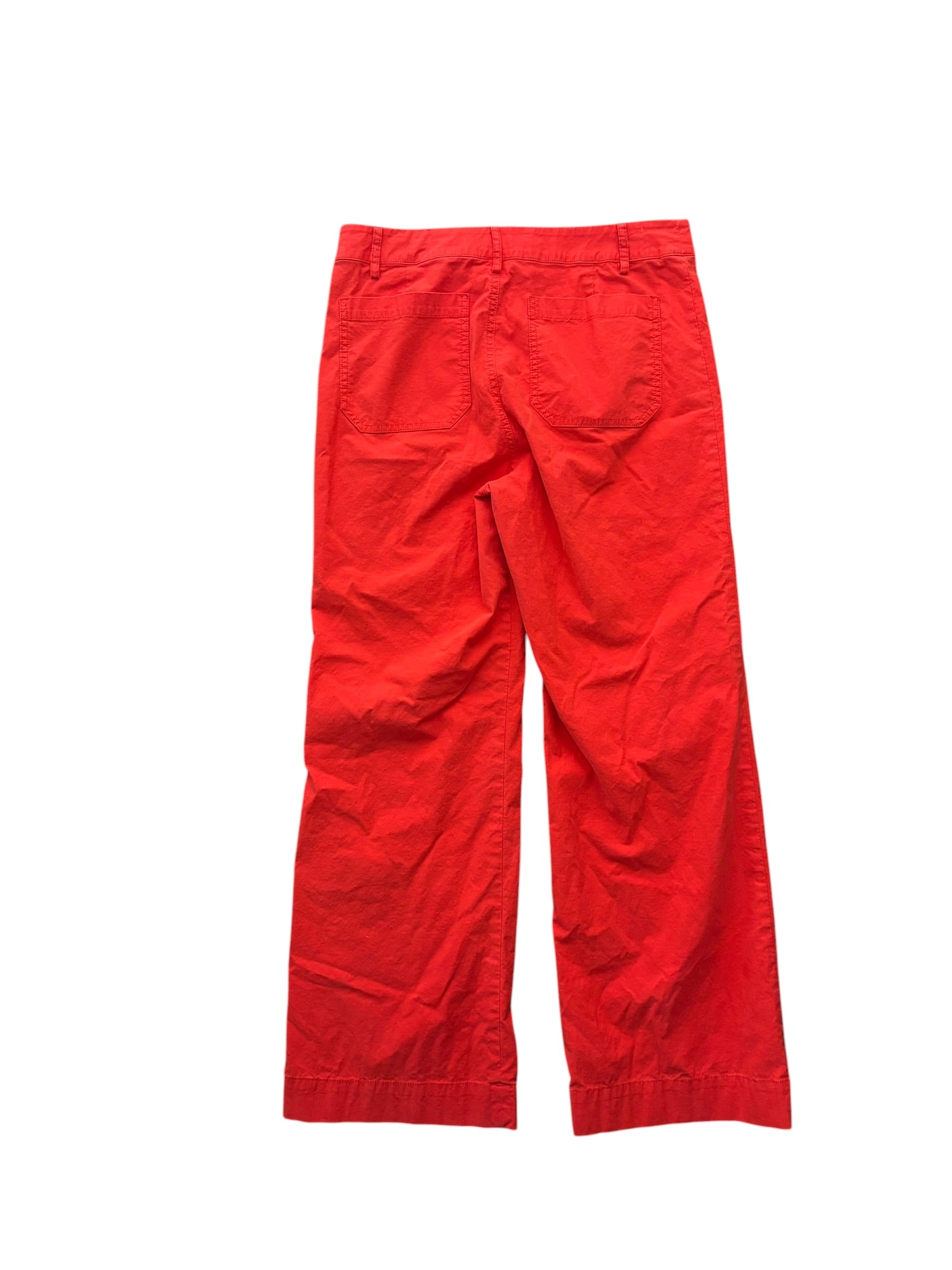 red j crew wide leg pants, 29