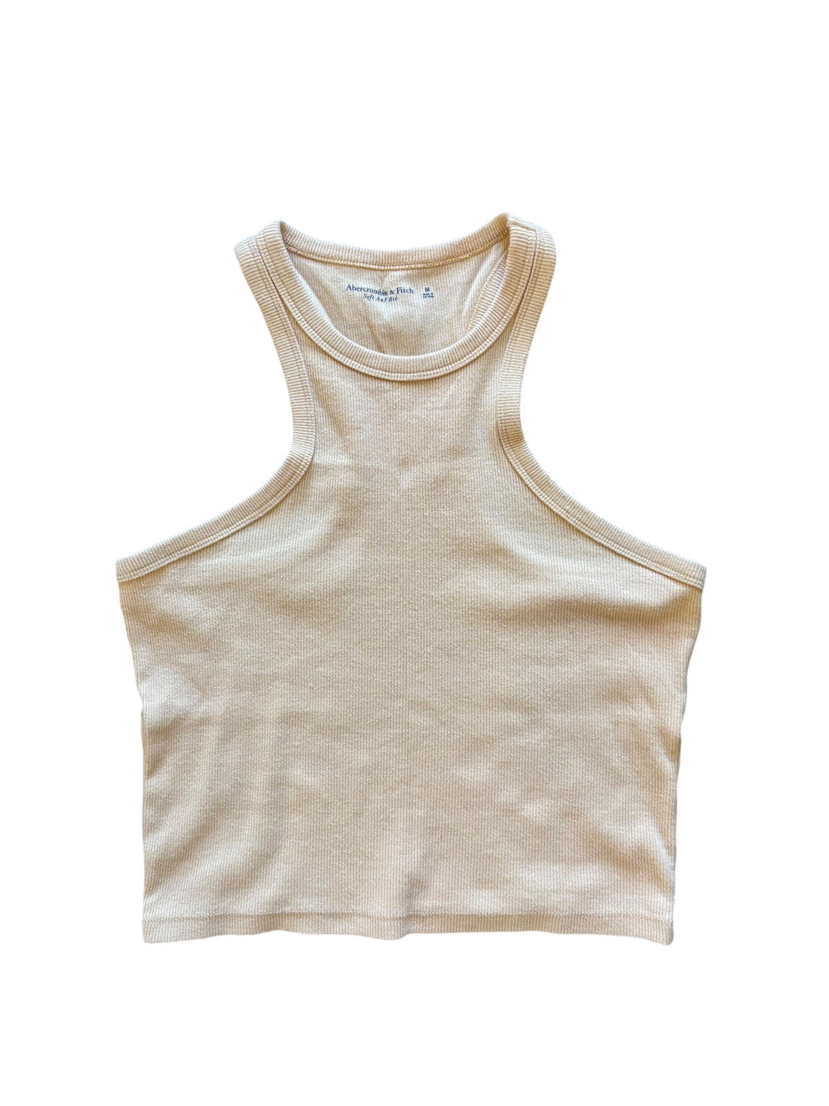 orange abercrombie tank, m