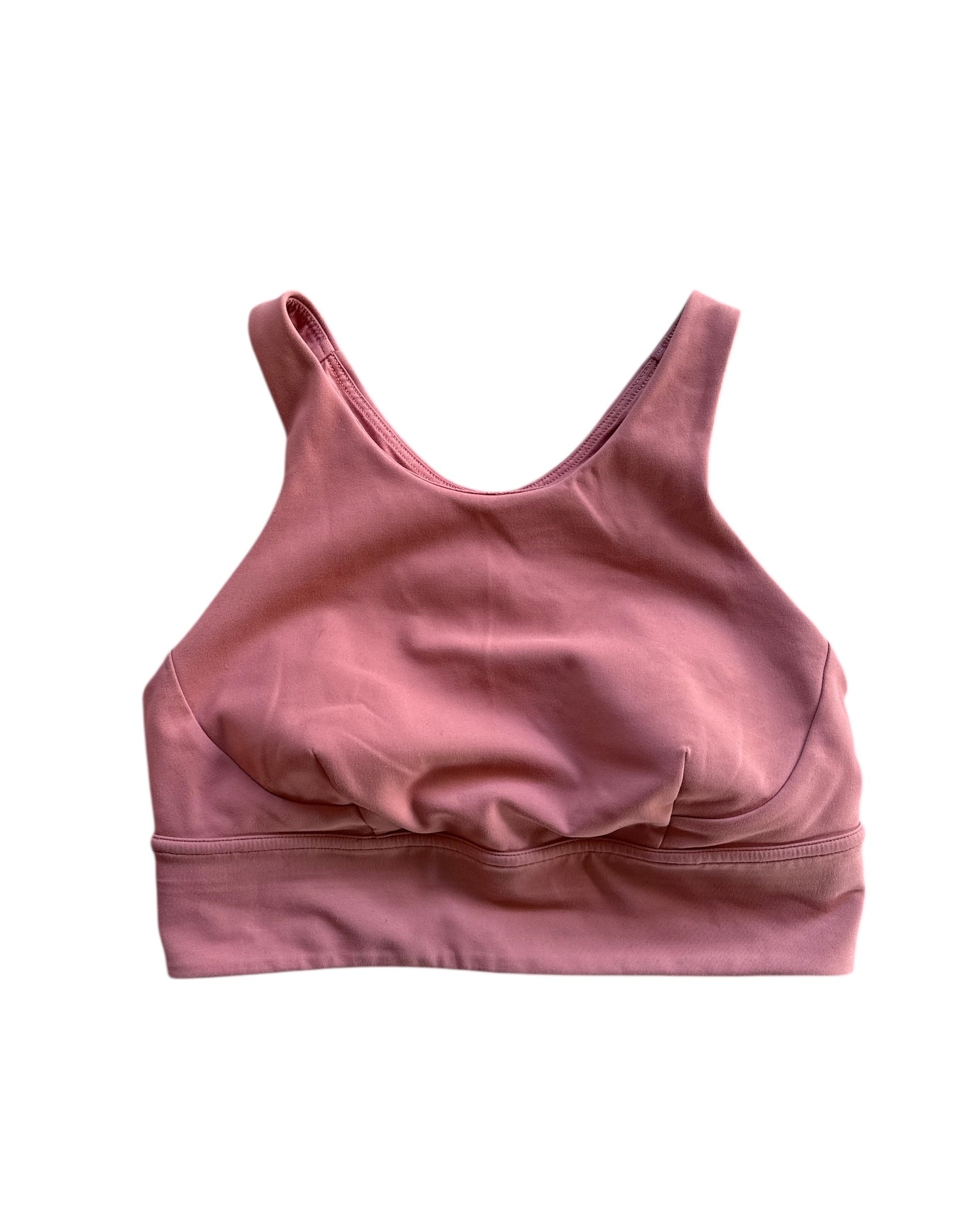 blush pink lululemon racerback bra, s