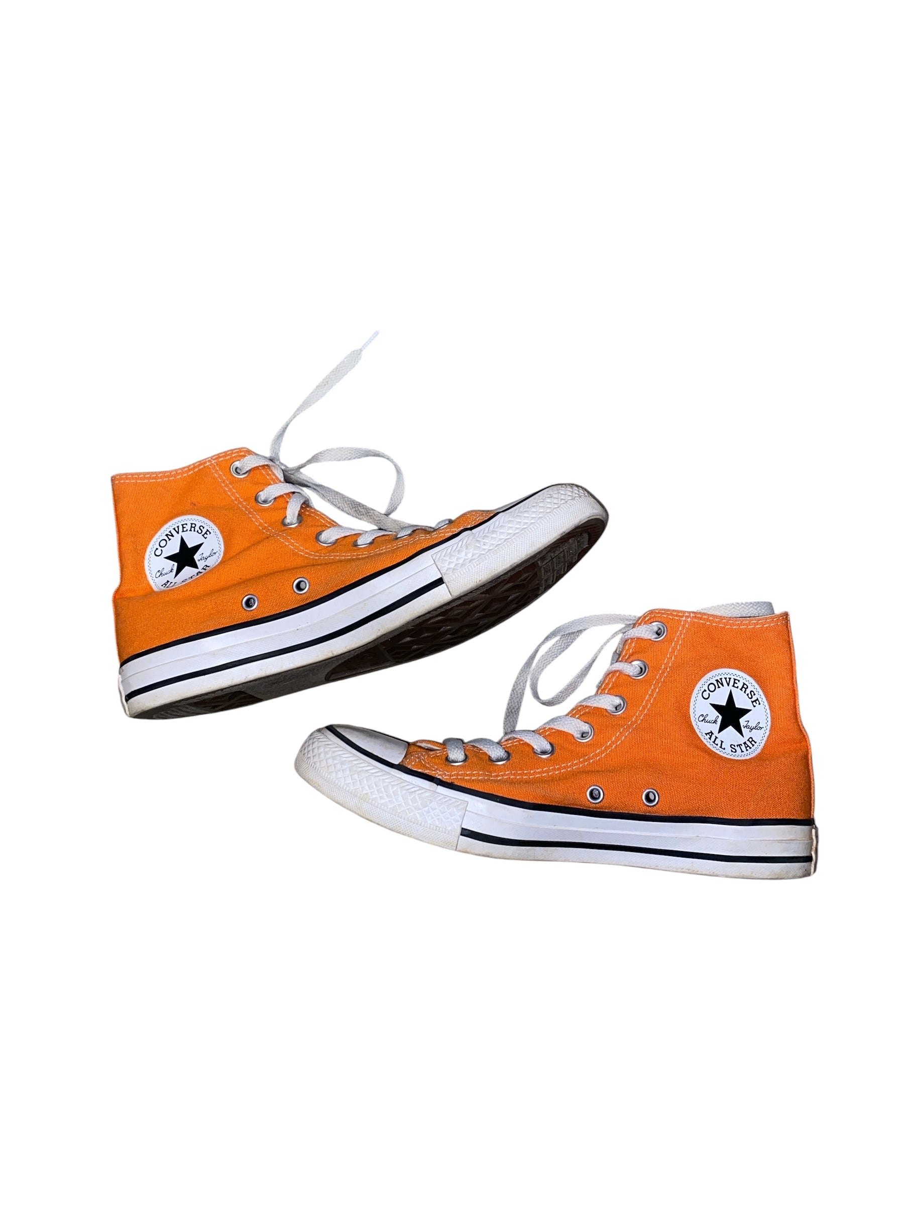 orange converse High-top allstar, 8