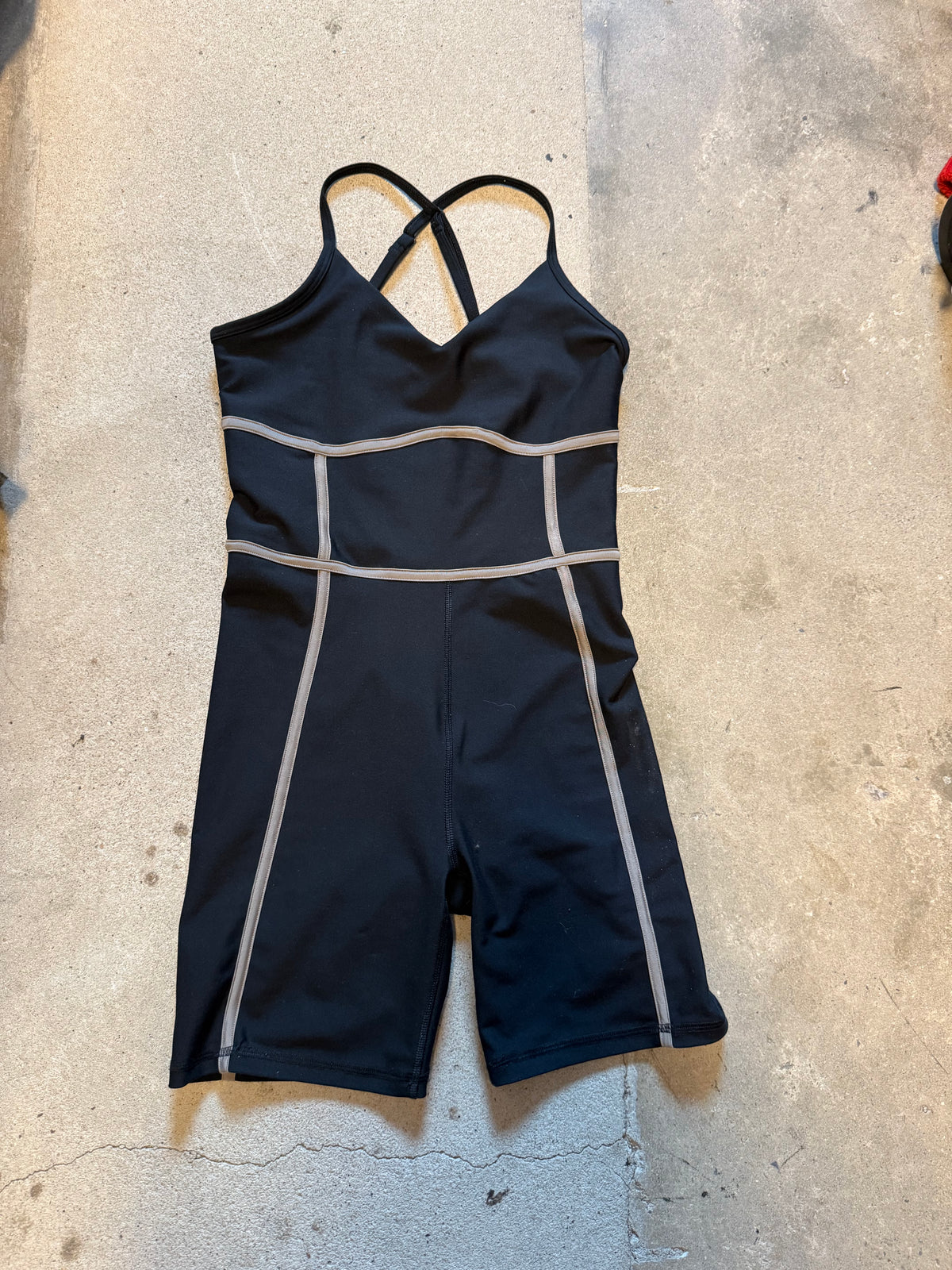black ypb Athletic romper, s