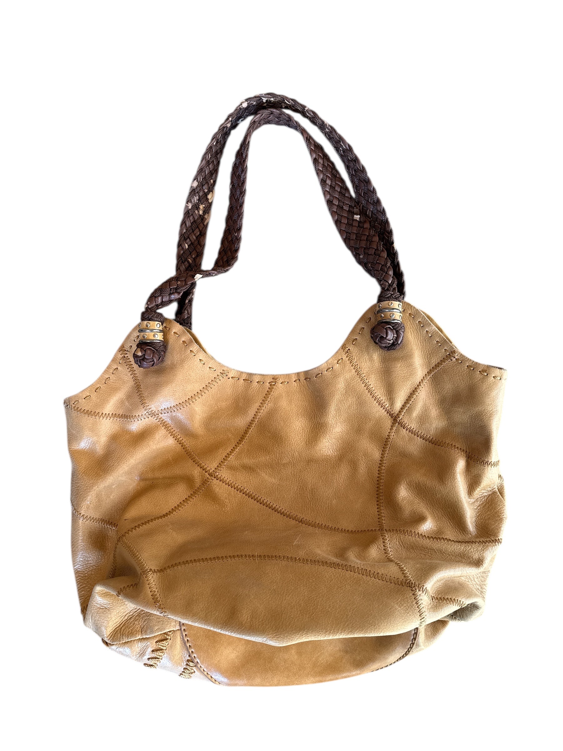 brown the sak peace leather tote