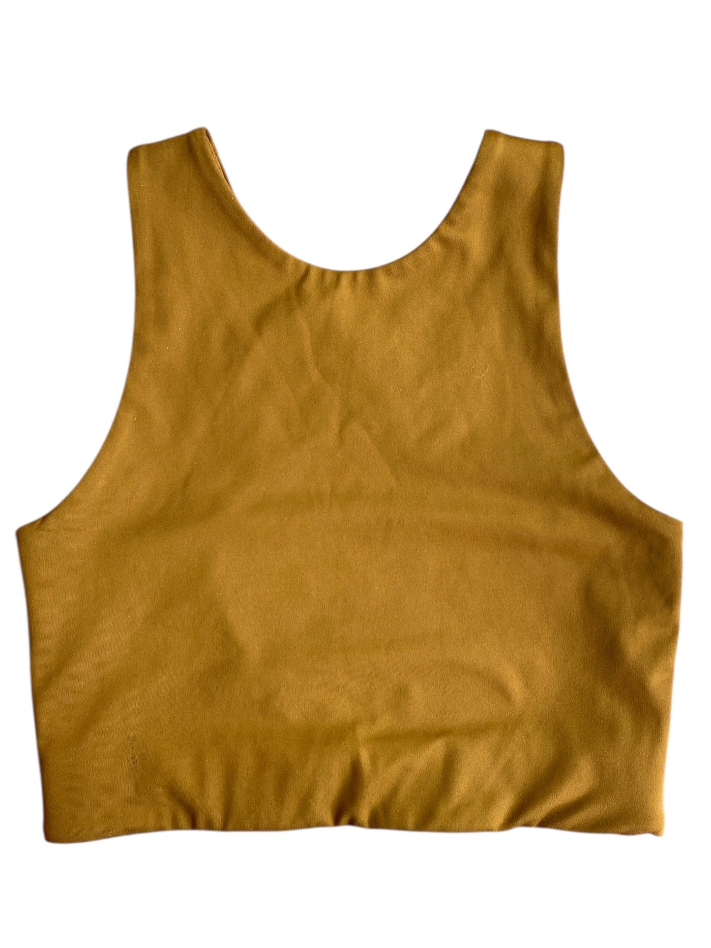 copper girlfriend colelctive Athletic tank bra, s