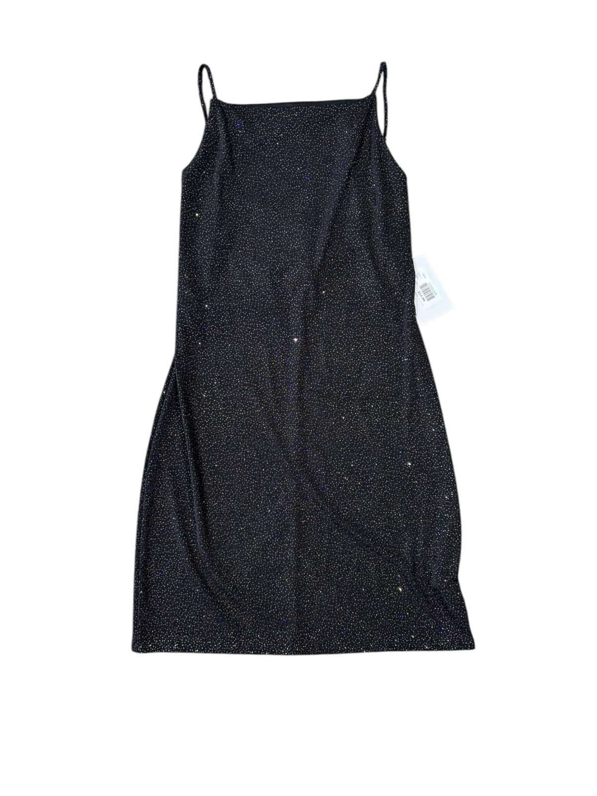 Black Celia Sparkle cami mini dress, L
