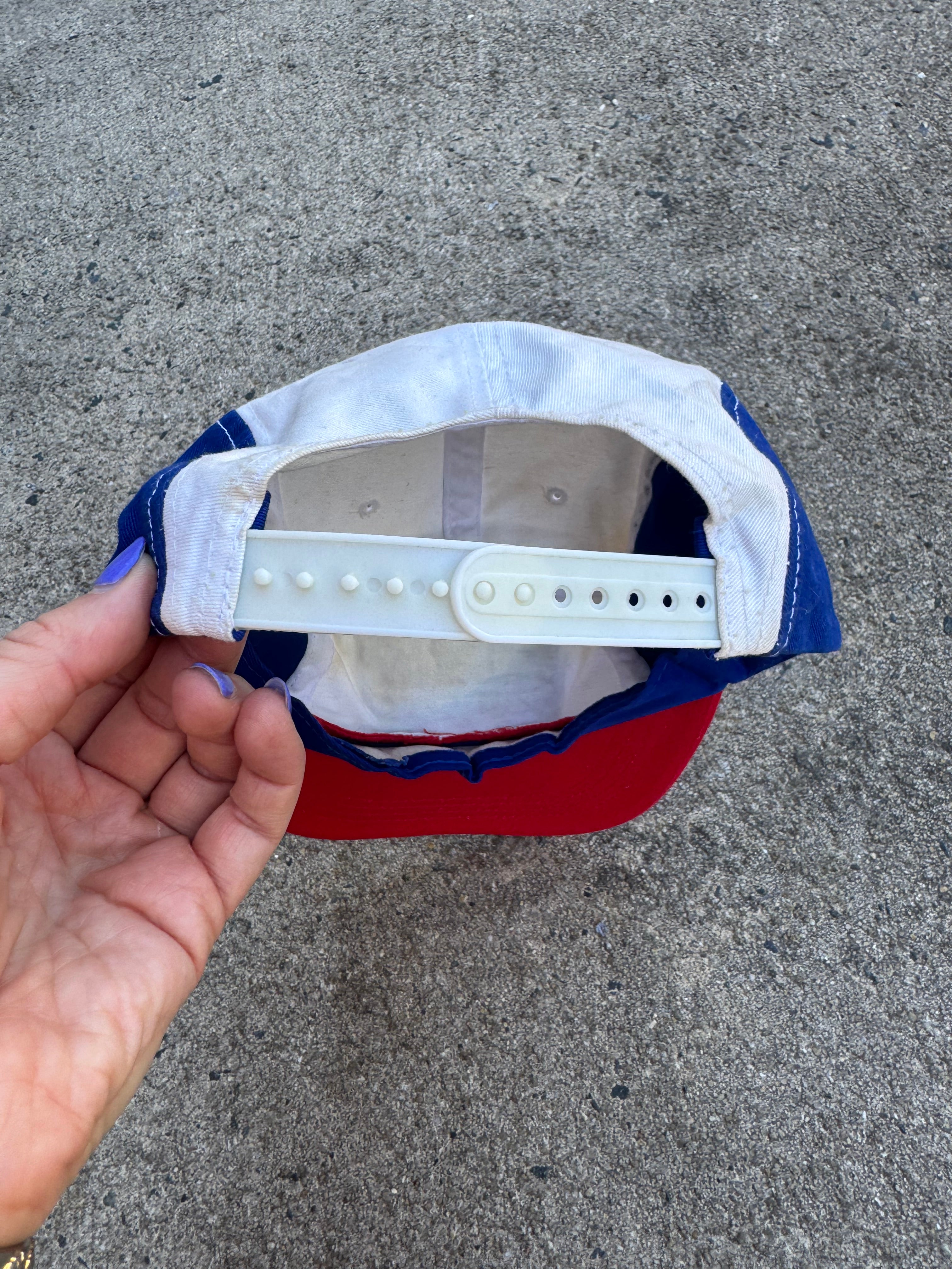 white blue red tommy hilfiger thj hat
