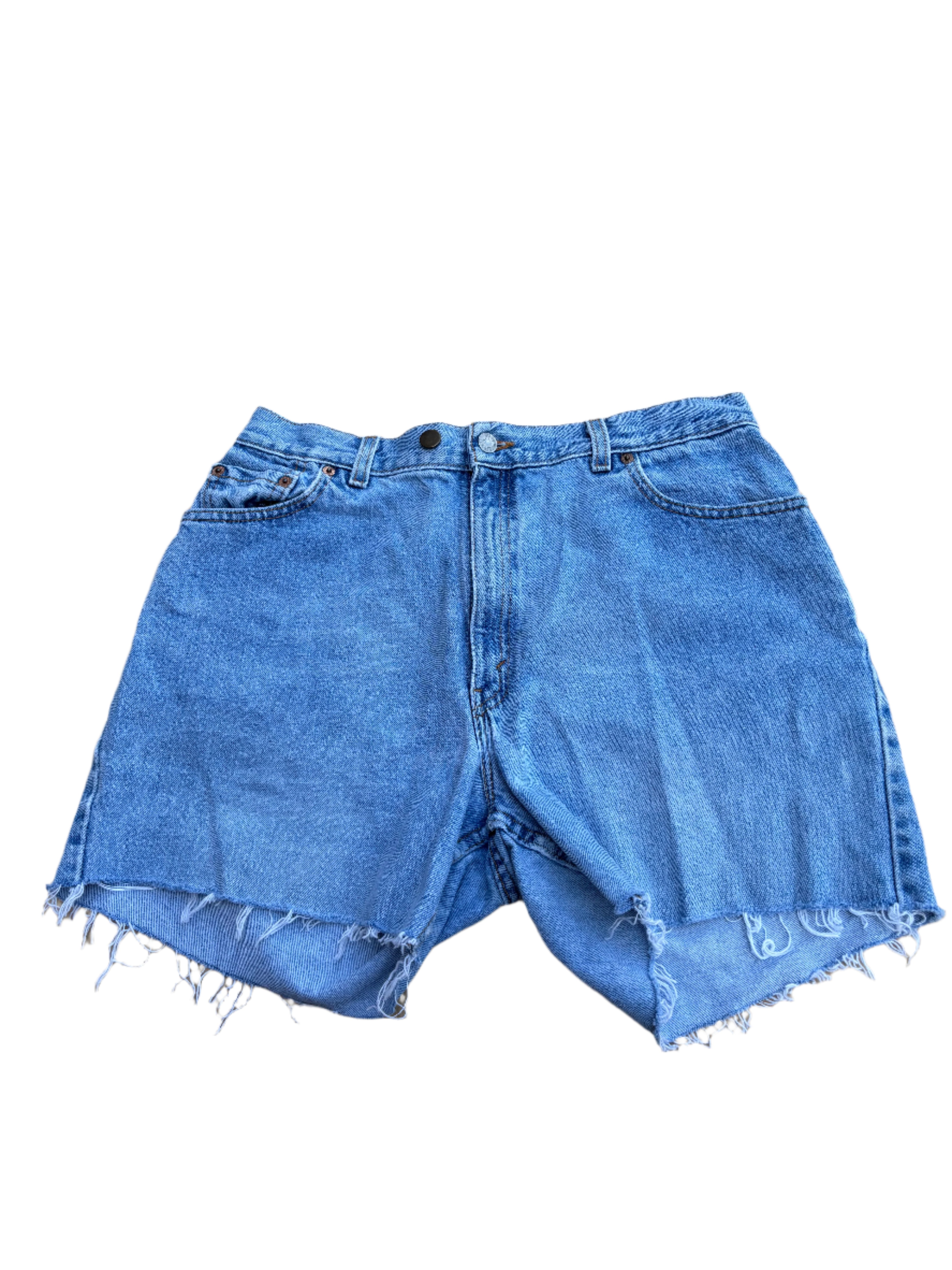 blue levi jean short, 14