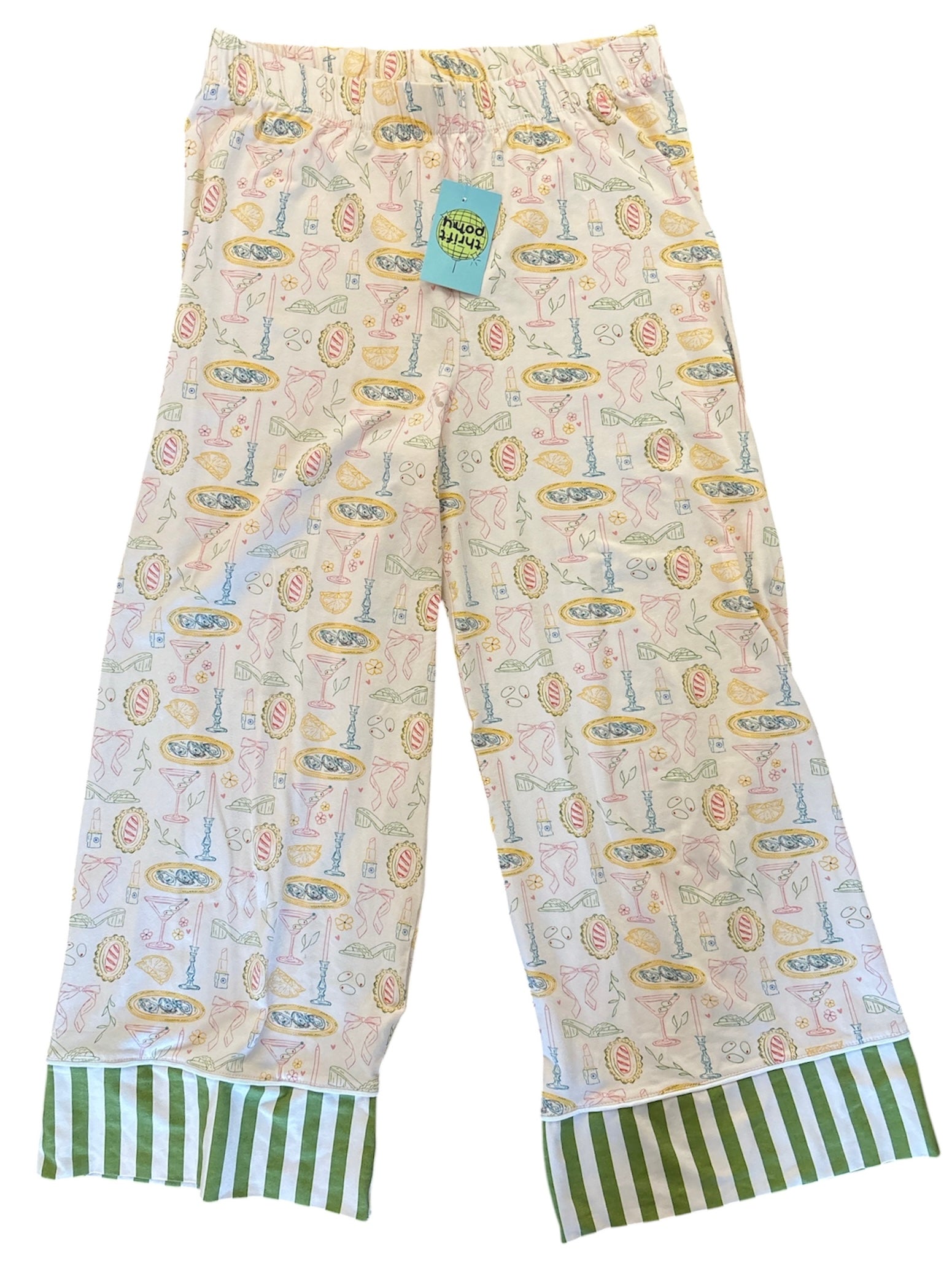 multi Elby printed pj pants, M