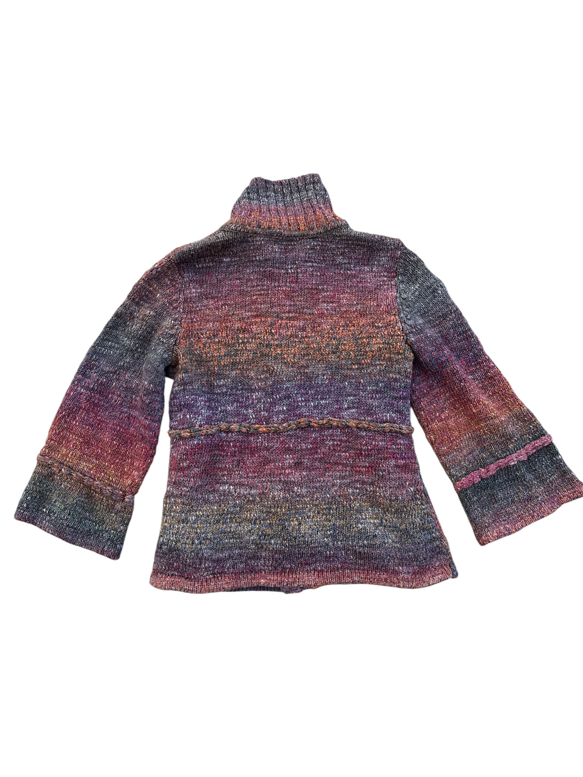 multi christopher banks cardigan brown buttons, M