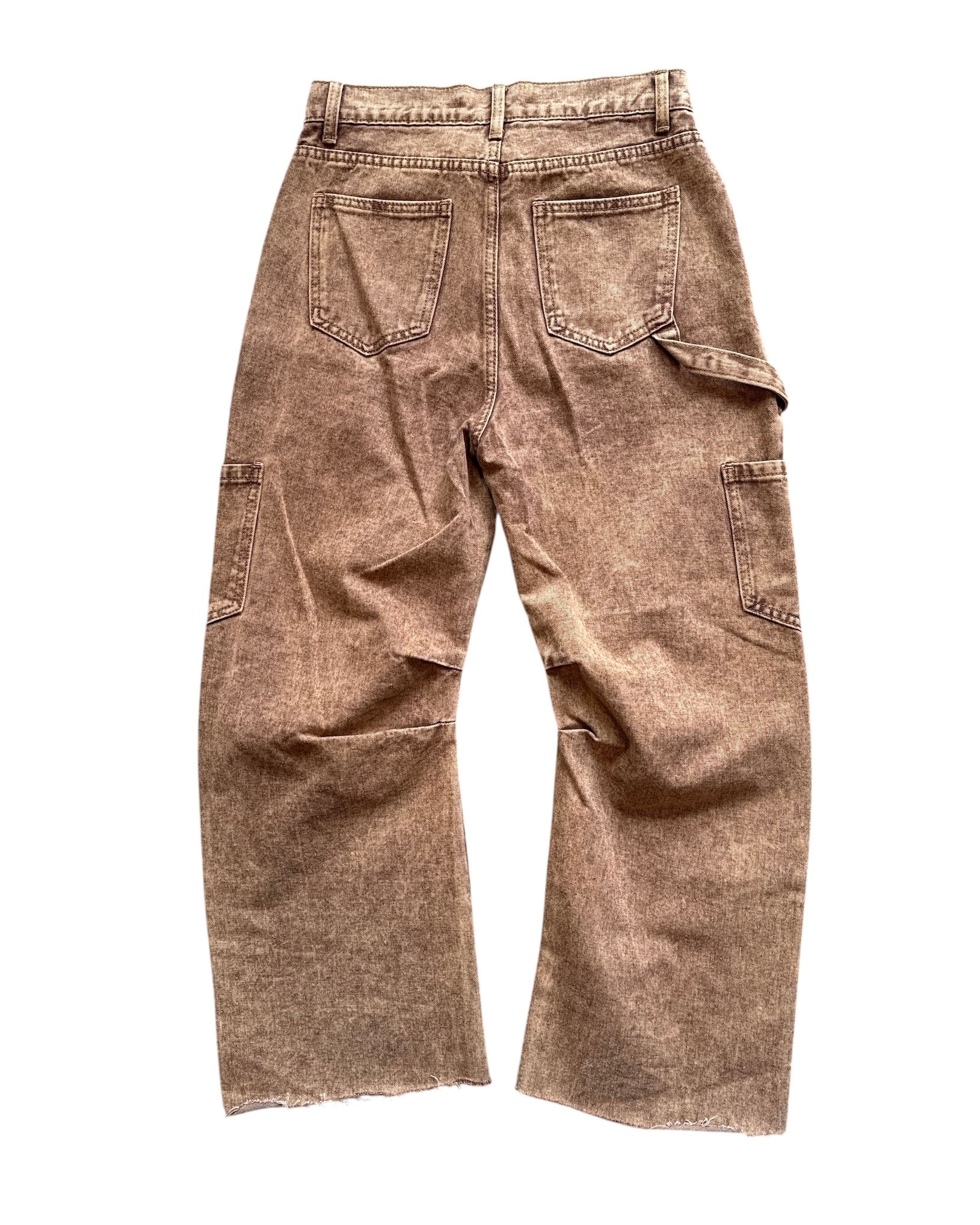 Orange brown Lioness Cargo pants, Xs