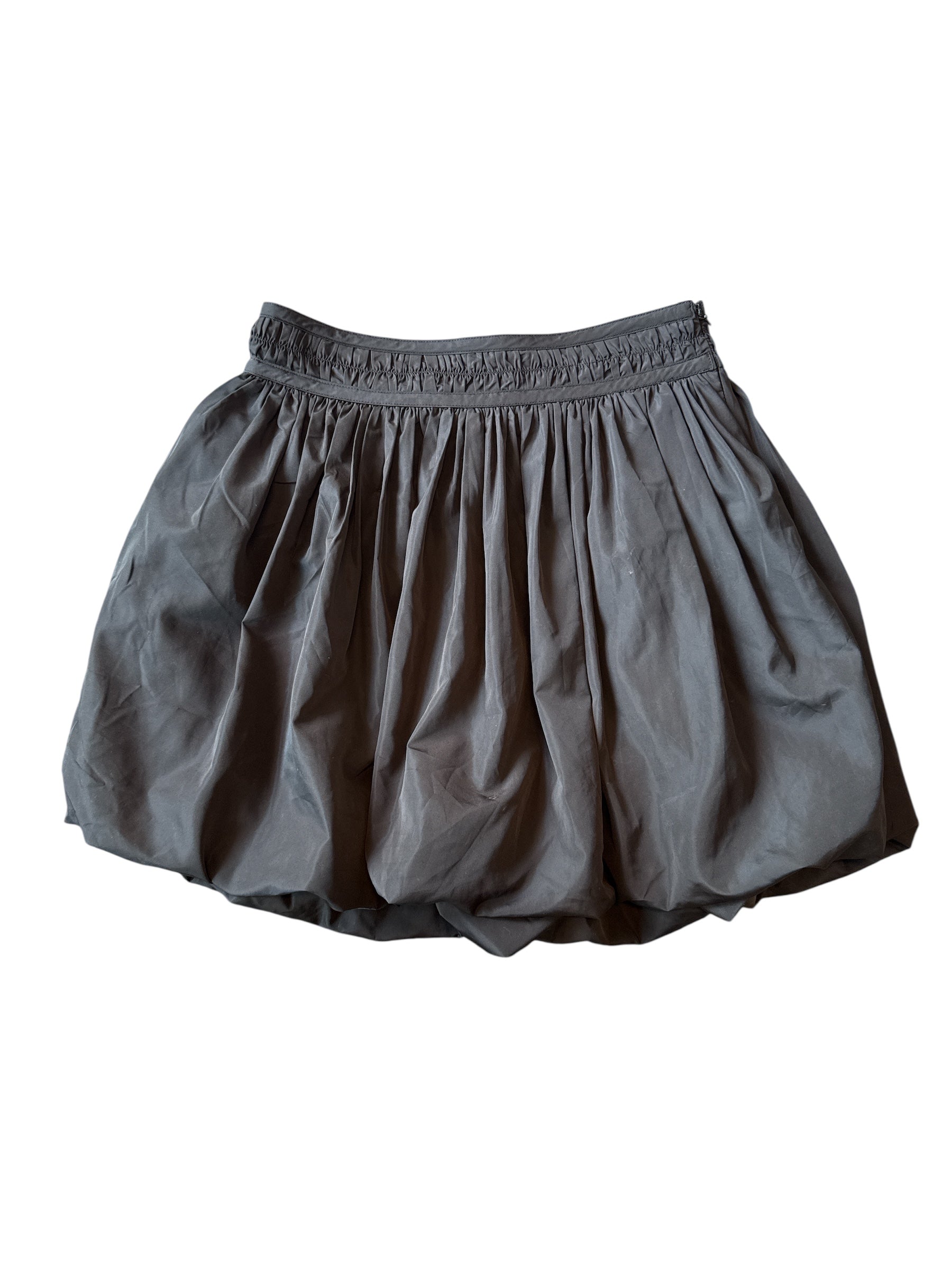 black Hunter Bell Swishy bubble mini skirt, 2