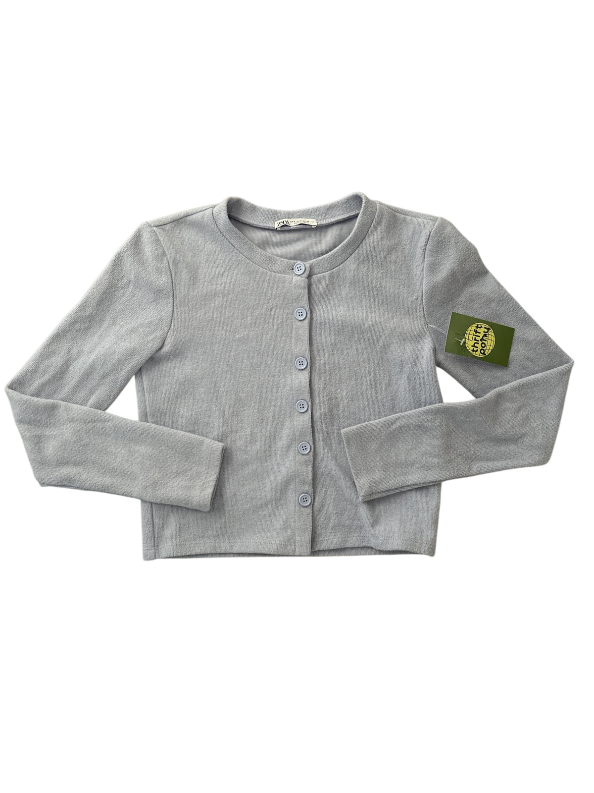Blue Zara Lightweight cardigan, S