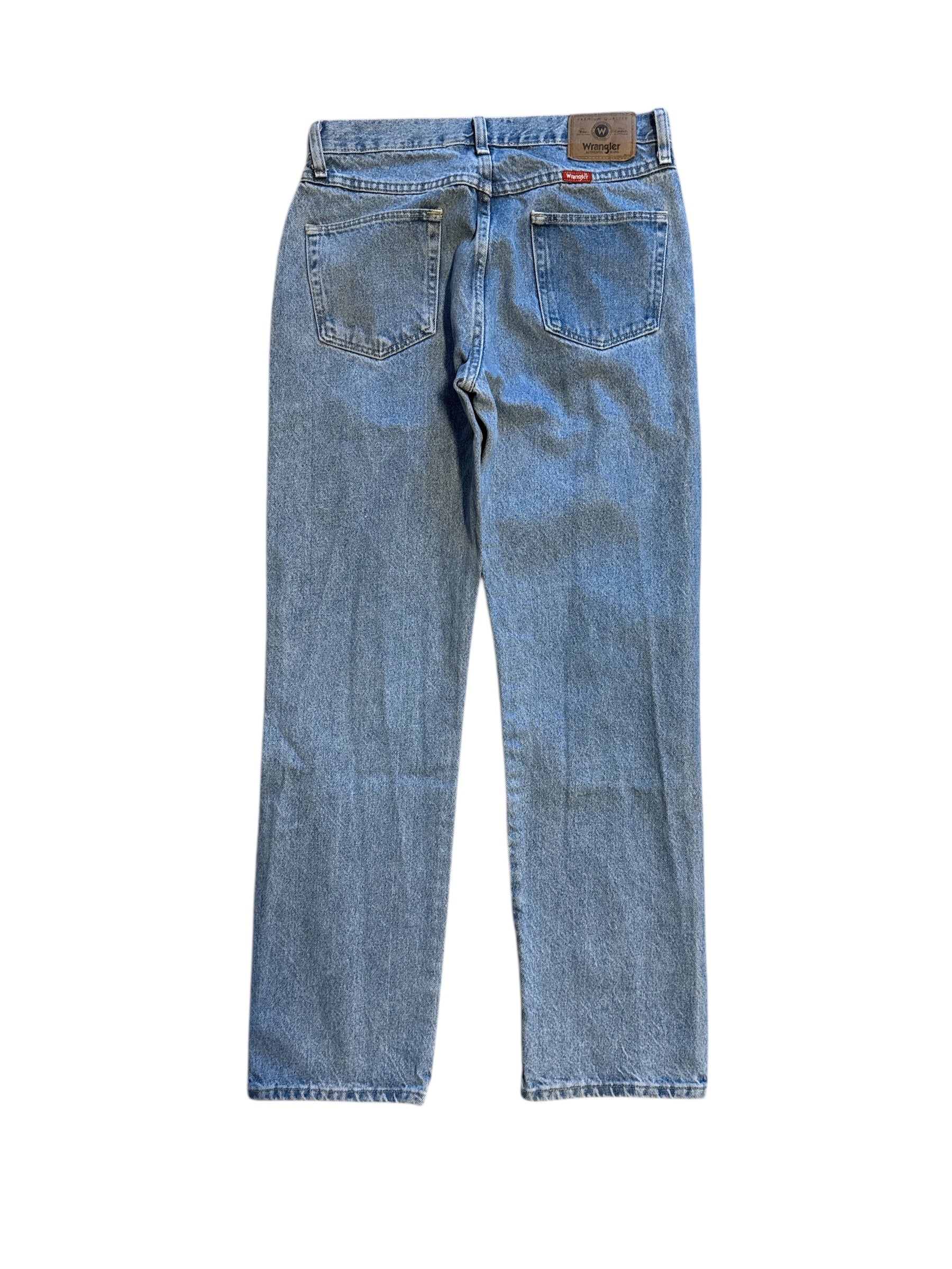 blue wrangler mens jeans, 31x32