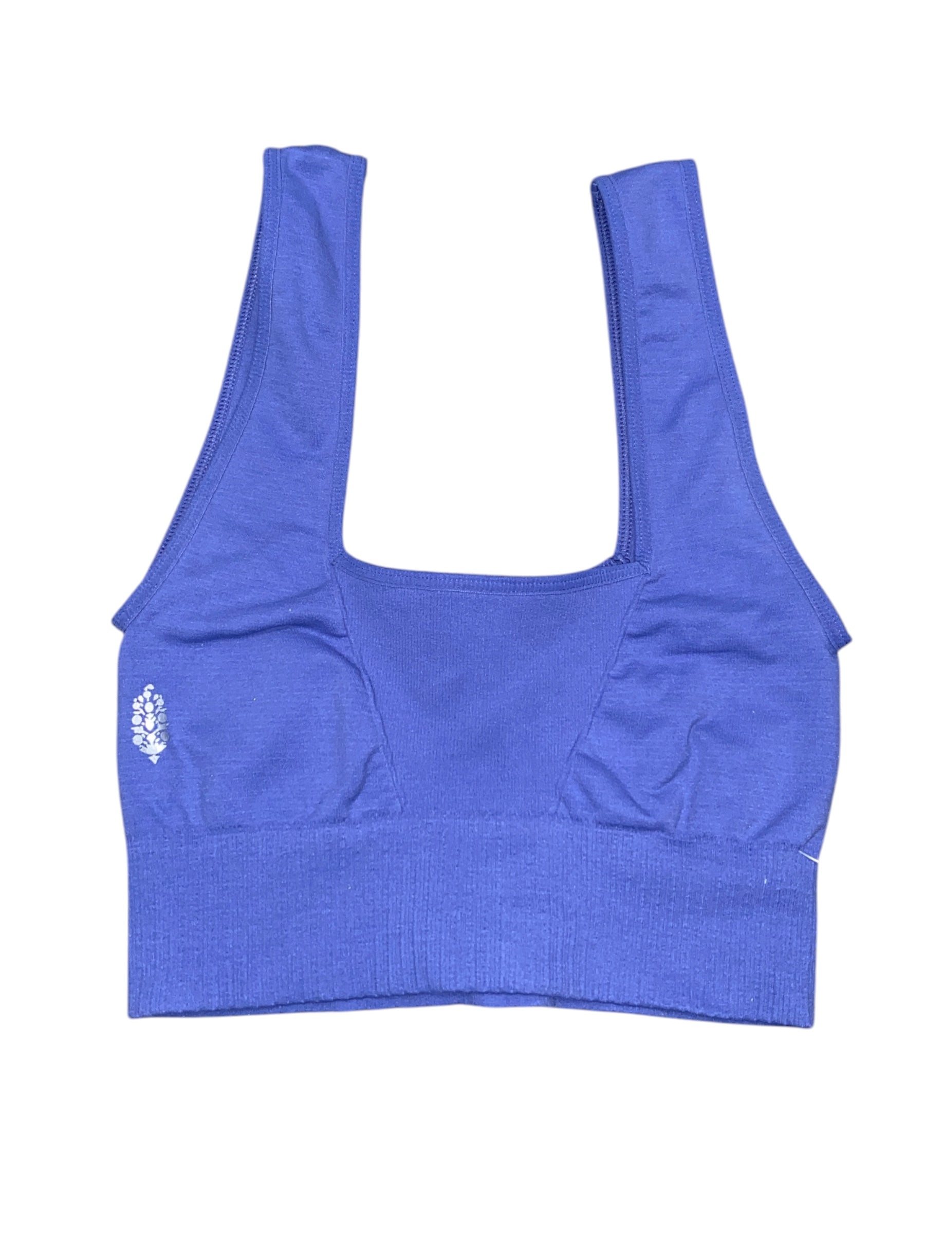 periwinkle free people sports bra, S