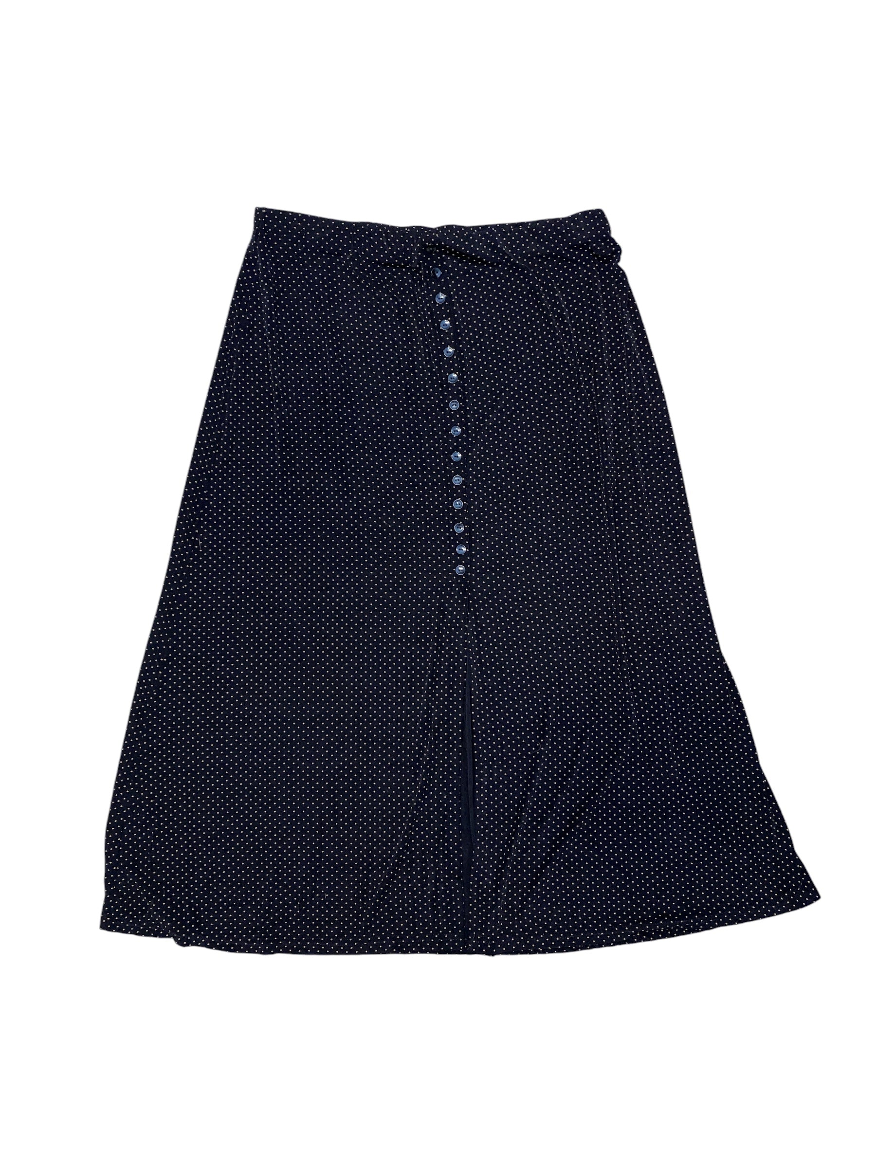 black beige briggs slinky polka dot skirt, 1x