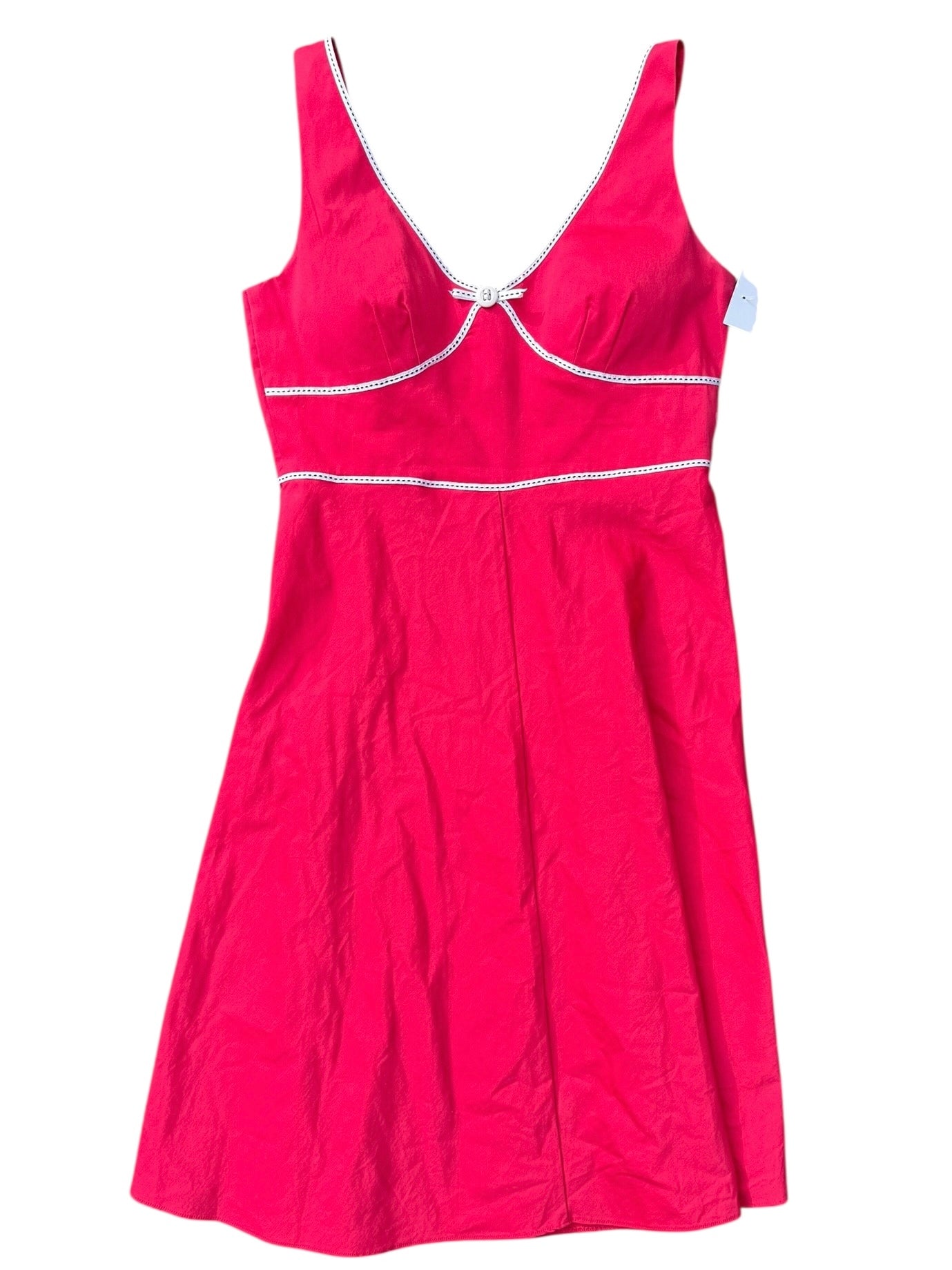 red white black madison leigh tank babydoll dress, 8p