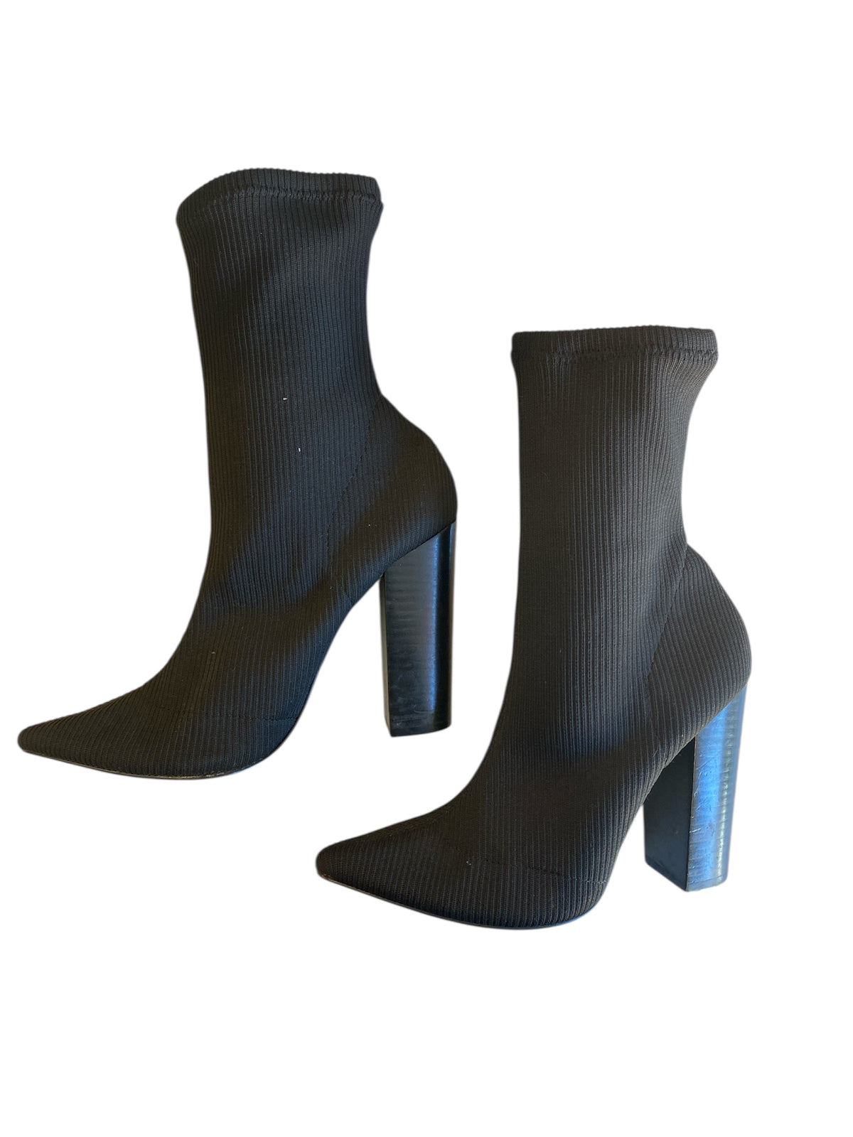 black sock boots (soots <3 or bocks), 8.5