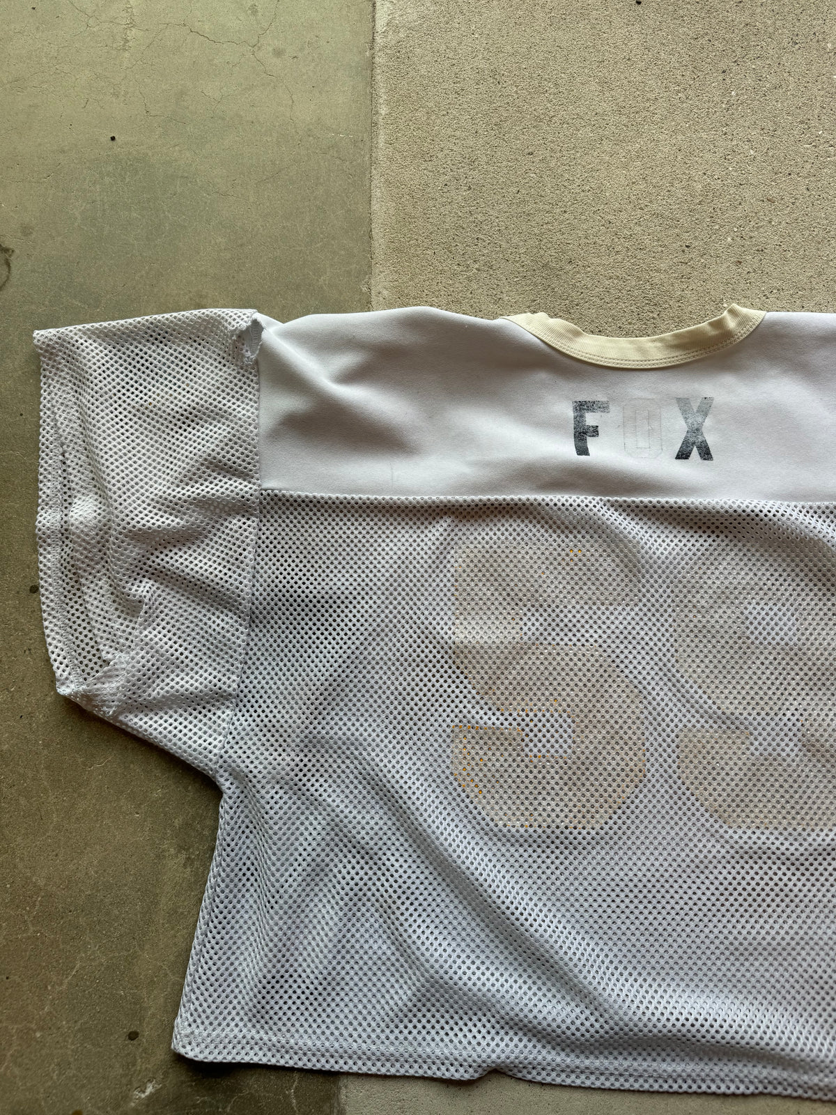 White Russell Fox jersey, XL