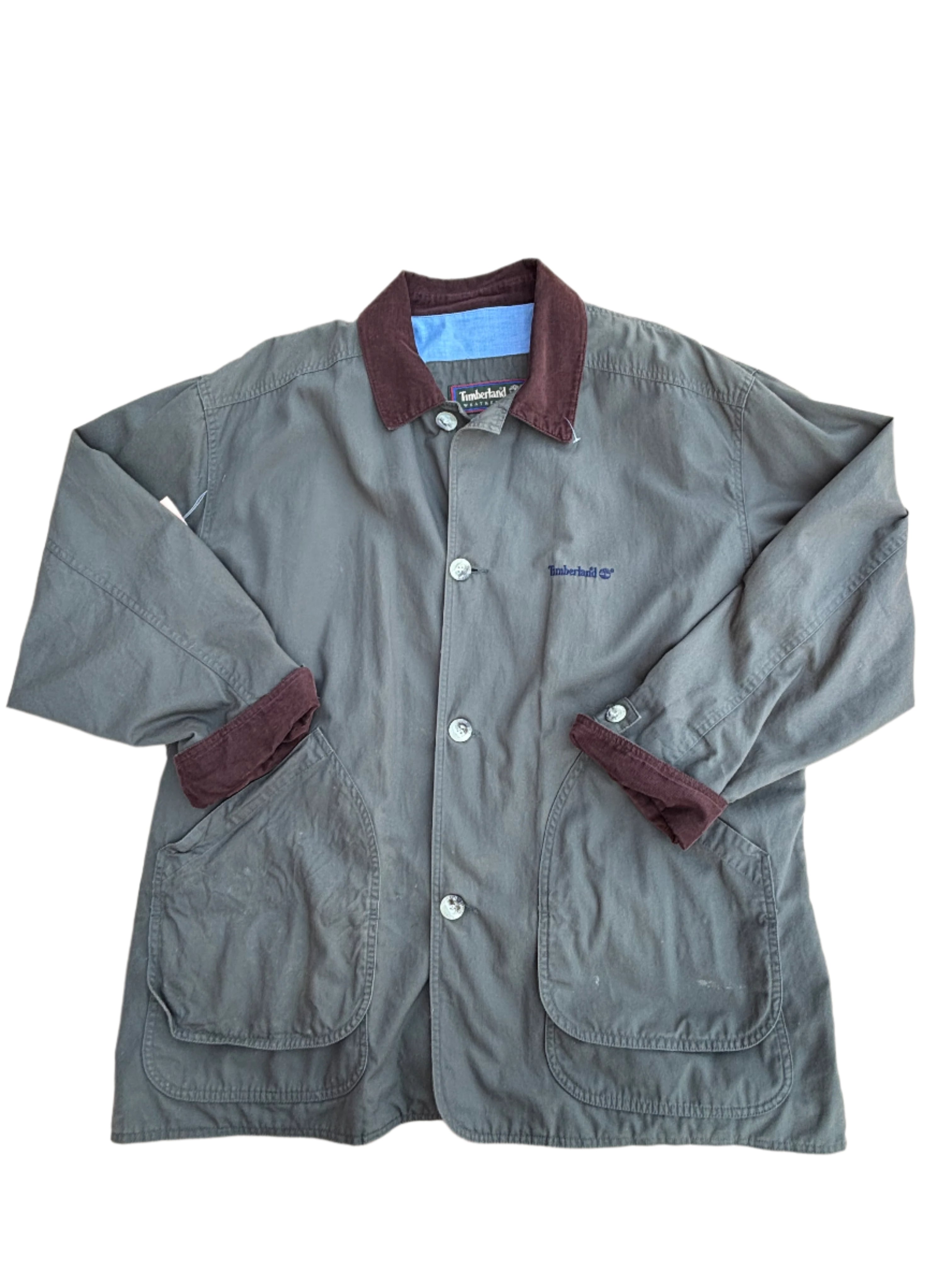 Green Timberland barn jacket, XL