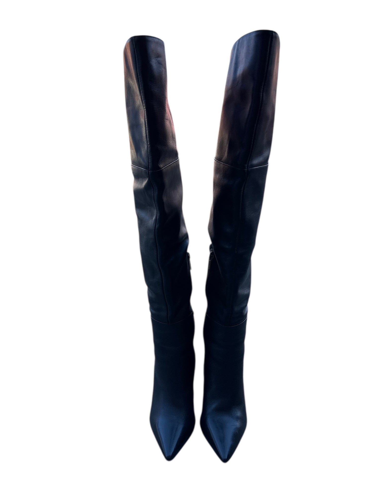 black vince camuto tall boots, 6