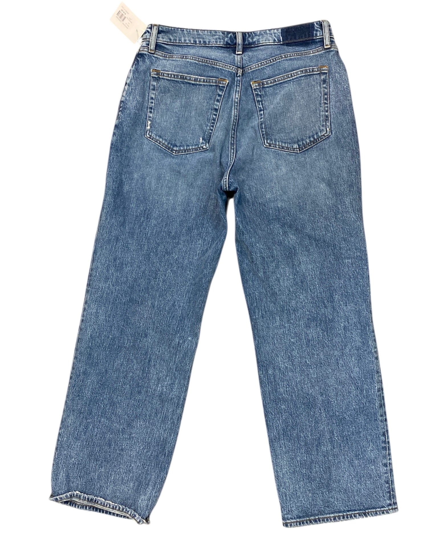 blue abercrombie 90s high rise jeans, 31