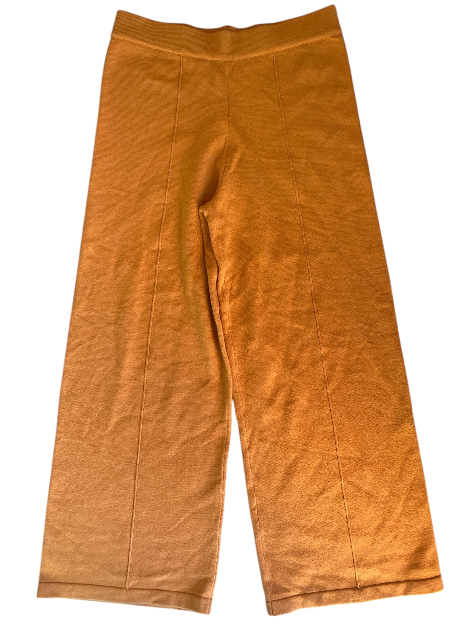 orange ish brown skies are blue nwt knit pants, L