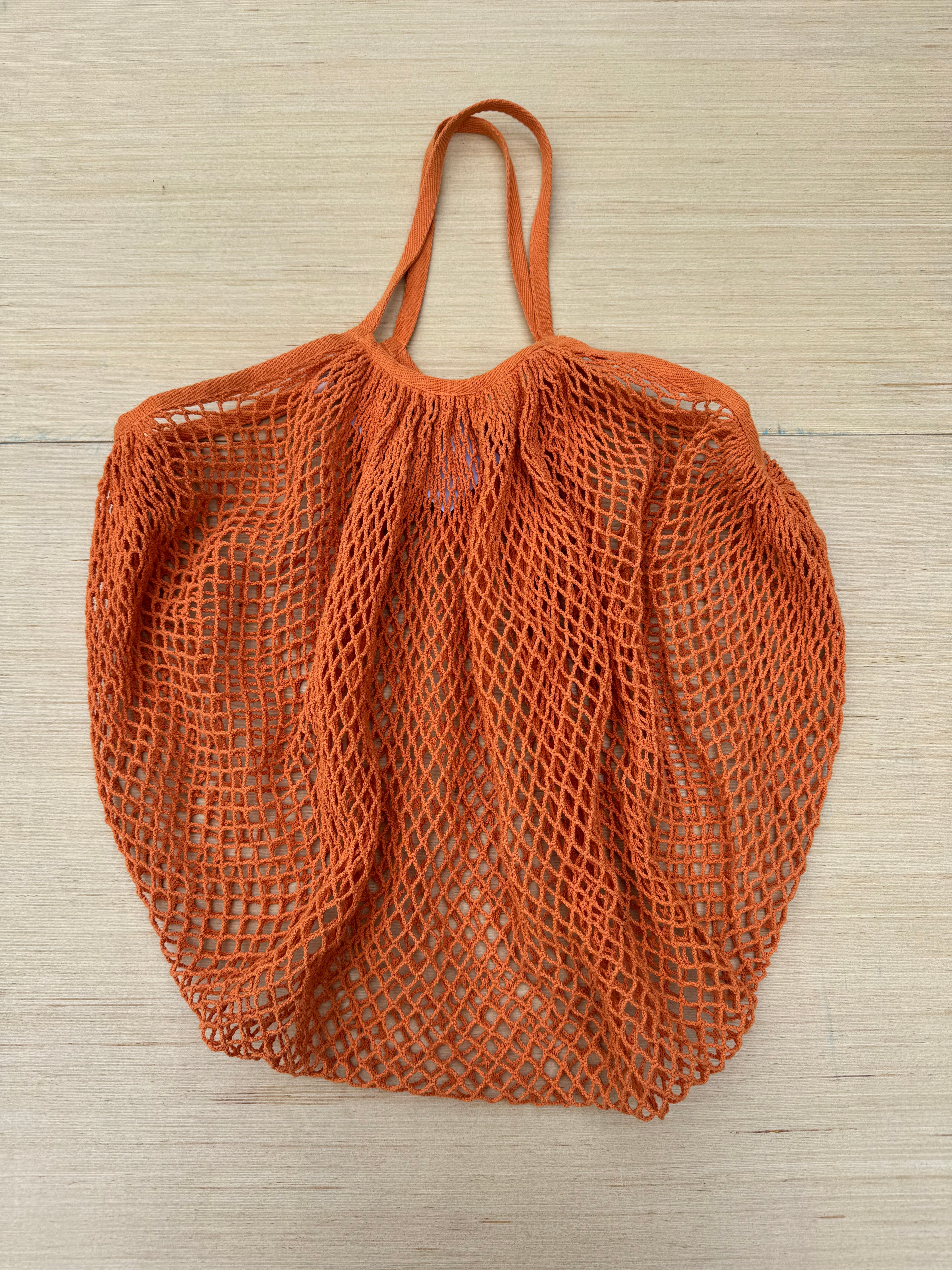 orange produce bag