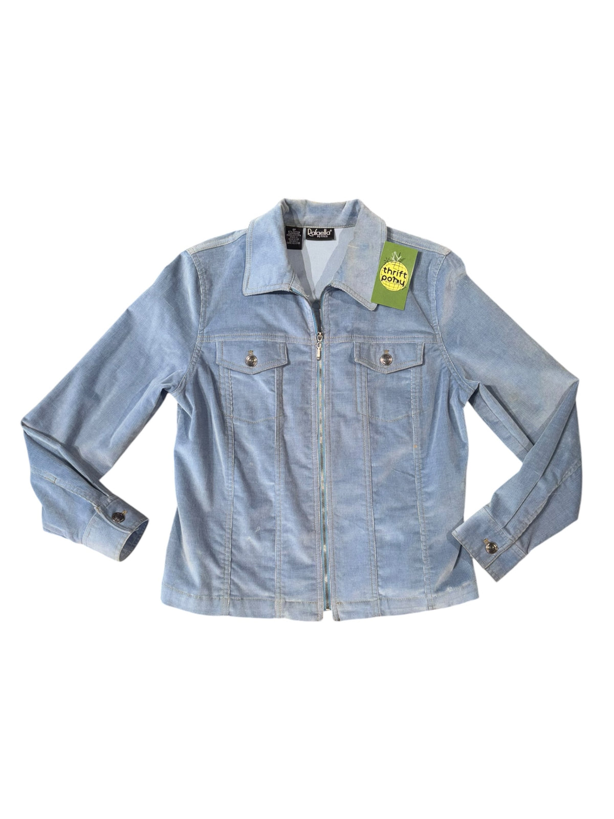 blue rafaella vtg corduroy jacket, 8P