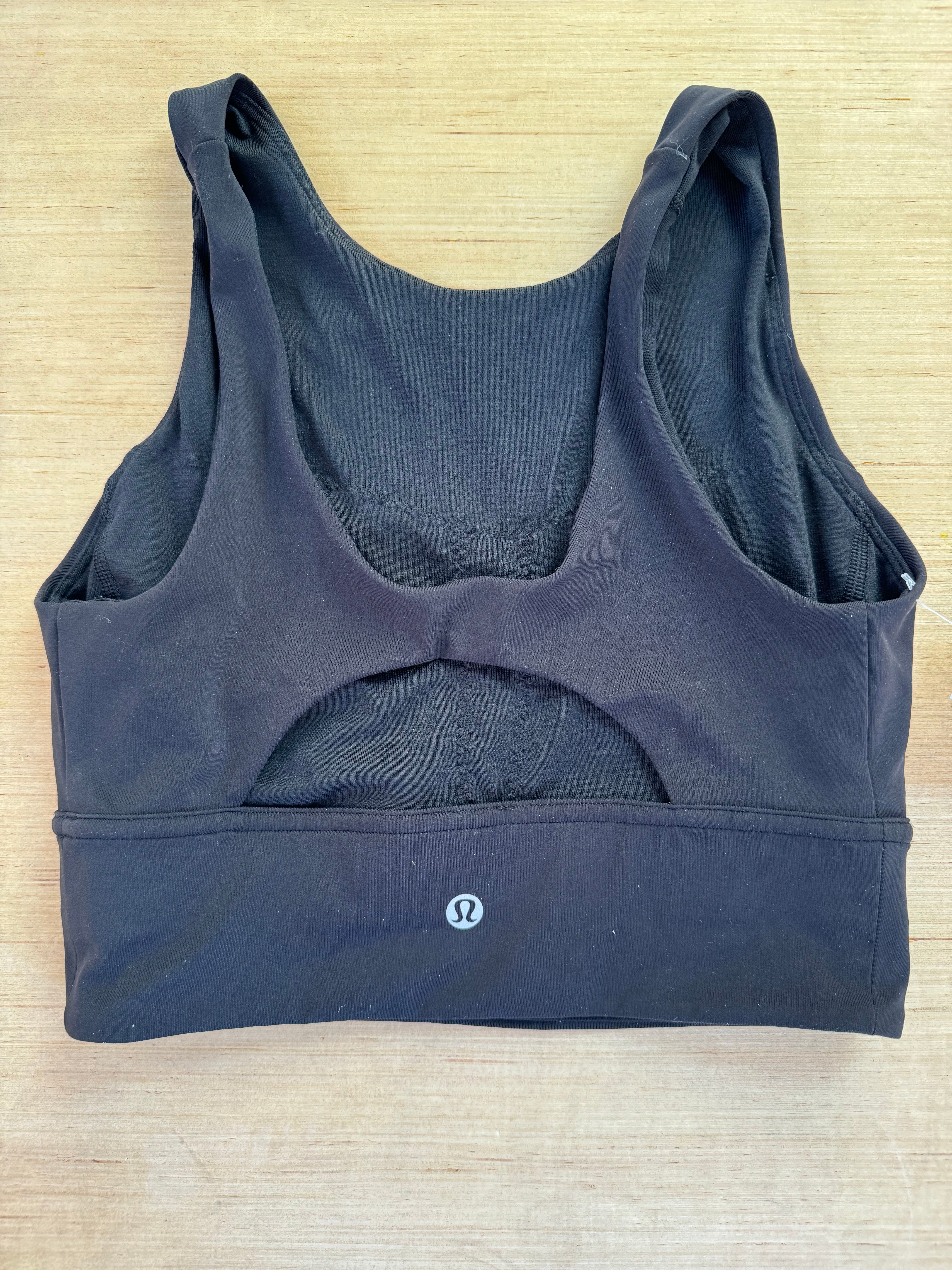 black lululemon sports bra, 4