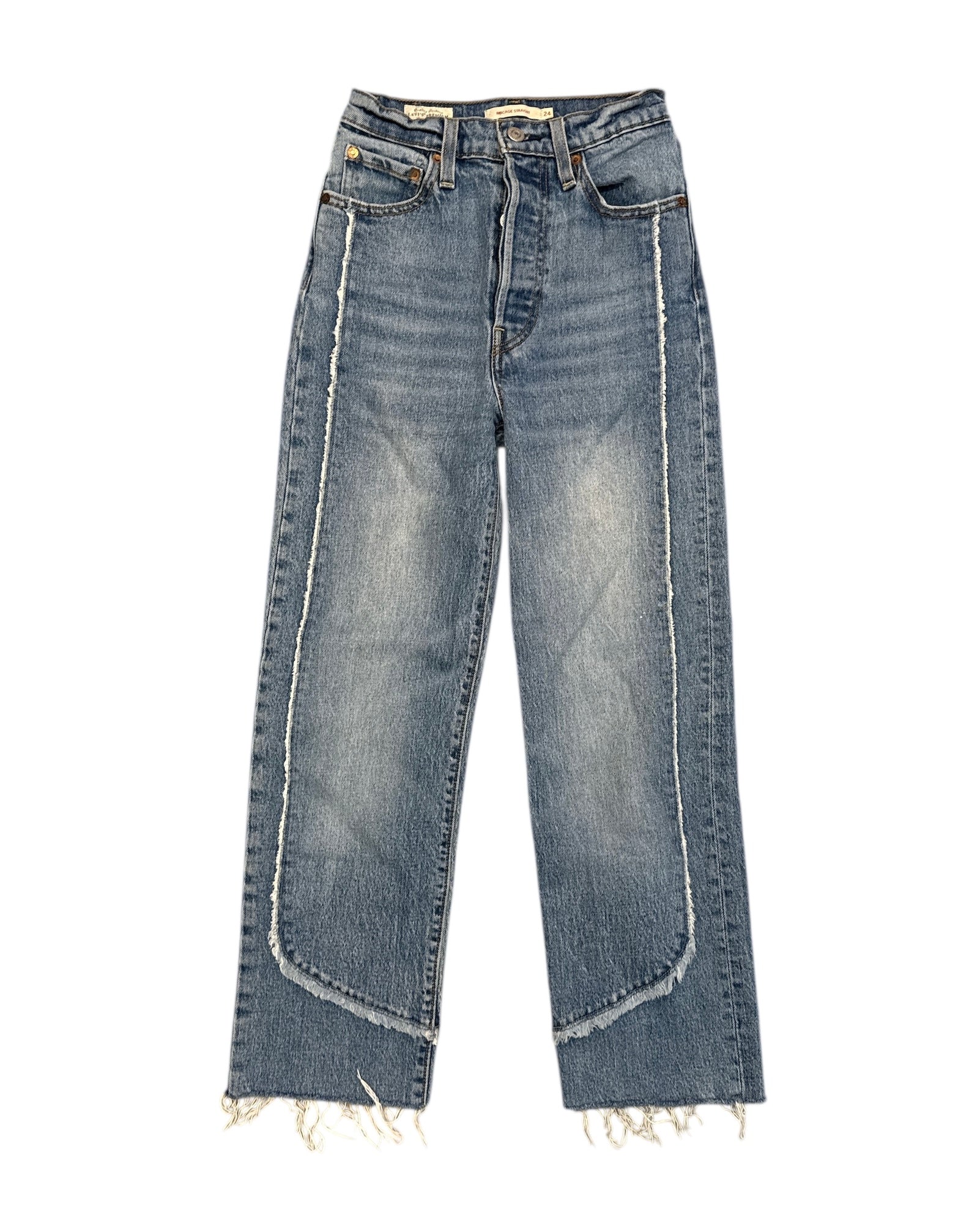 med wash levis ribcage straight, 24