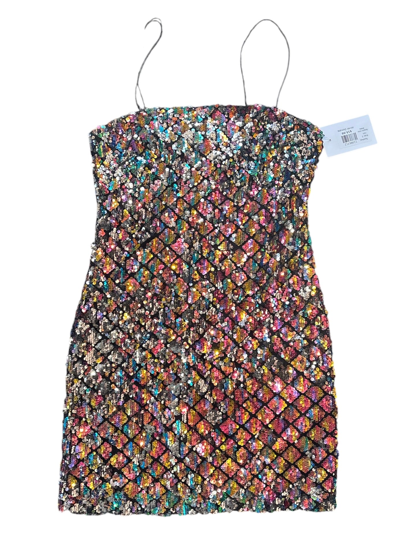 multi Topshop Sequin mini dress, 2
