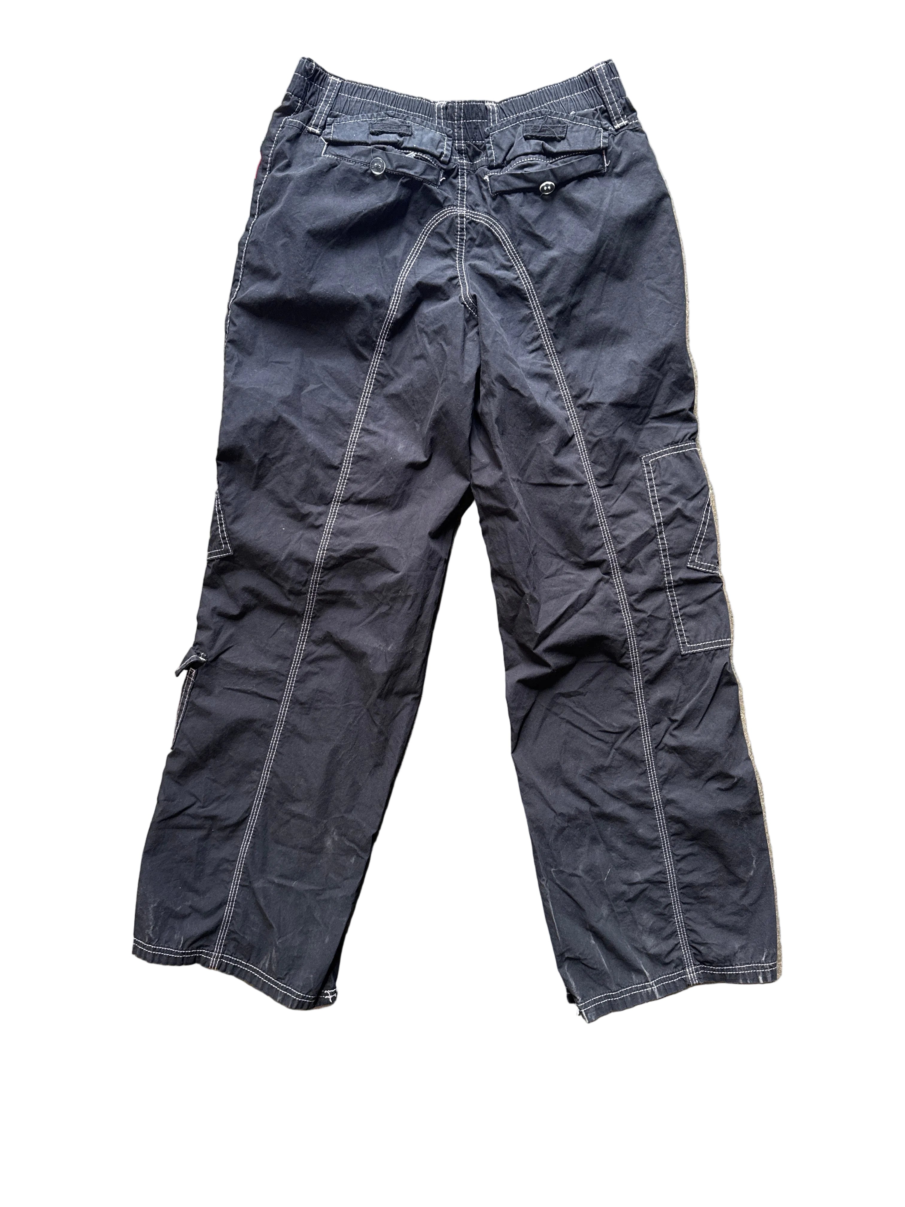 black bdg elastic cargos, s