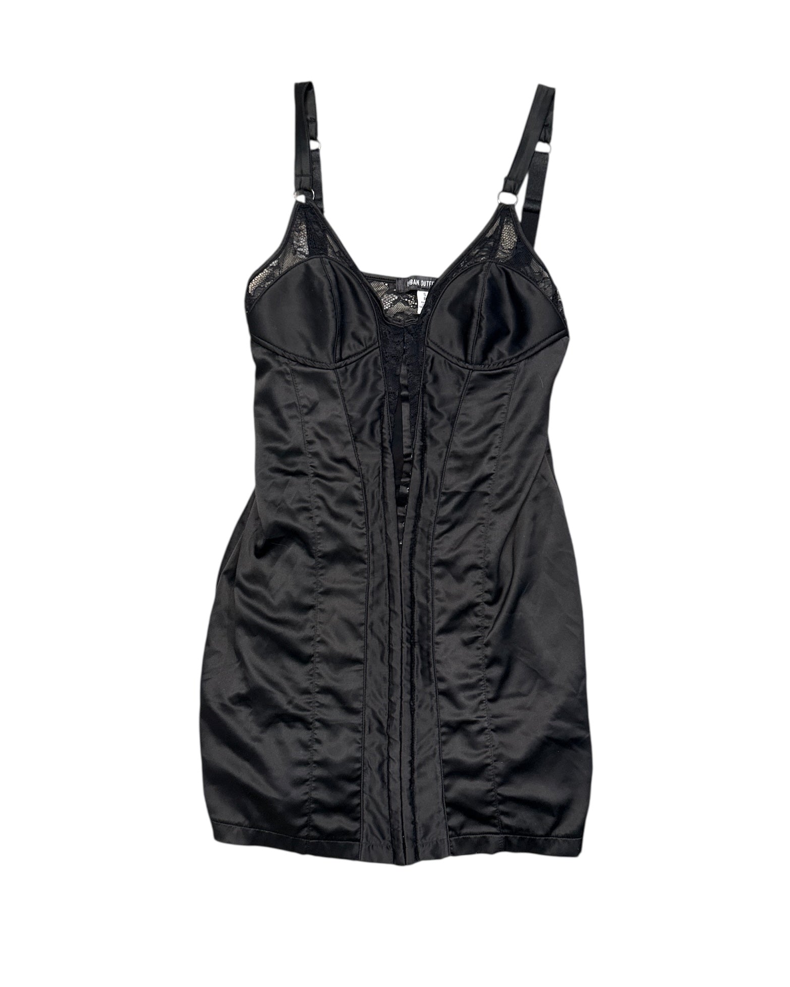 black urban outfitters lacey mini dress, s