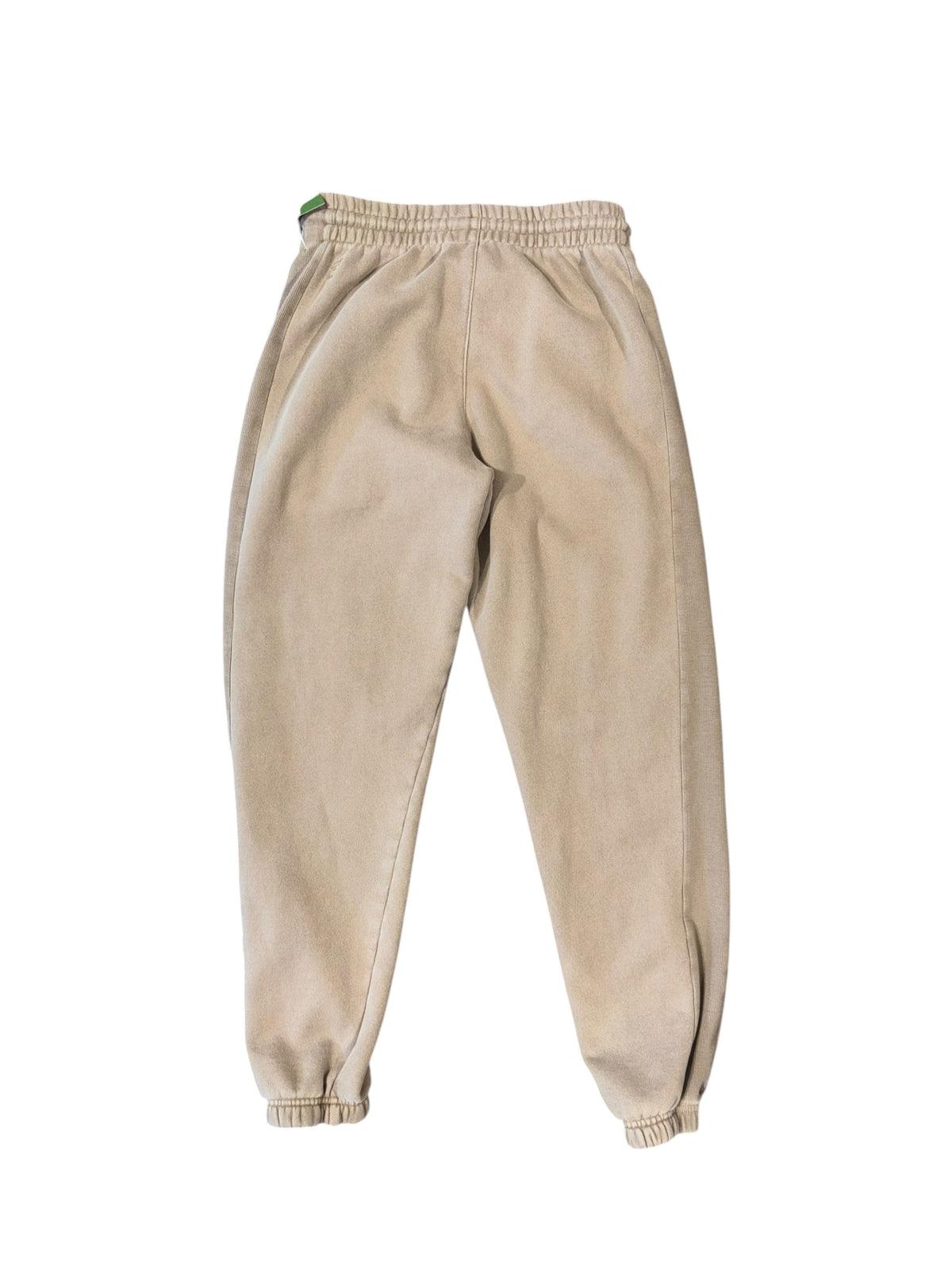 tan brown tna jogger sweatpants, xs