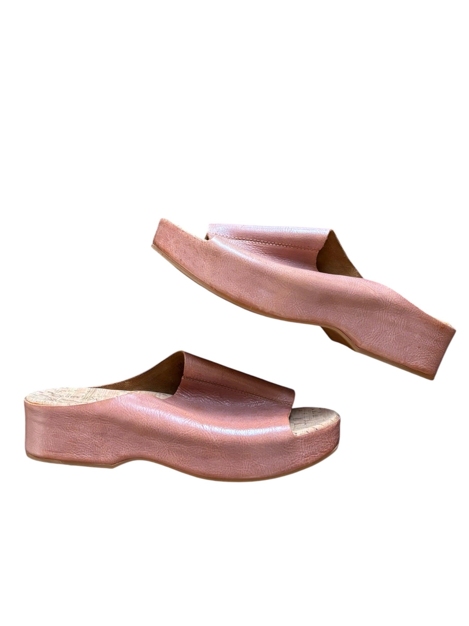 brown kork ease slip on shoes, 11m