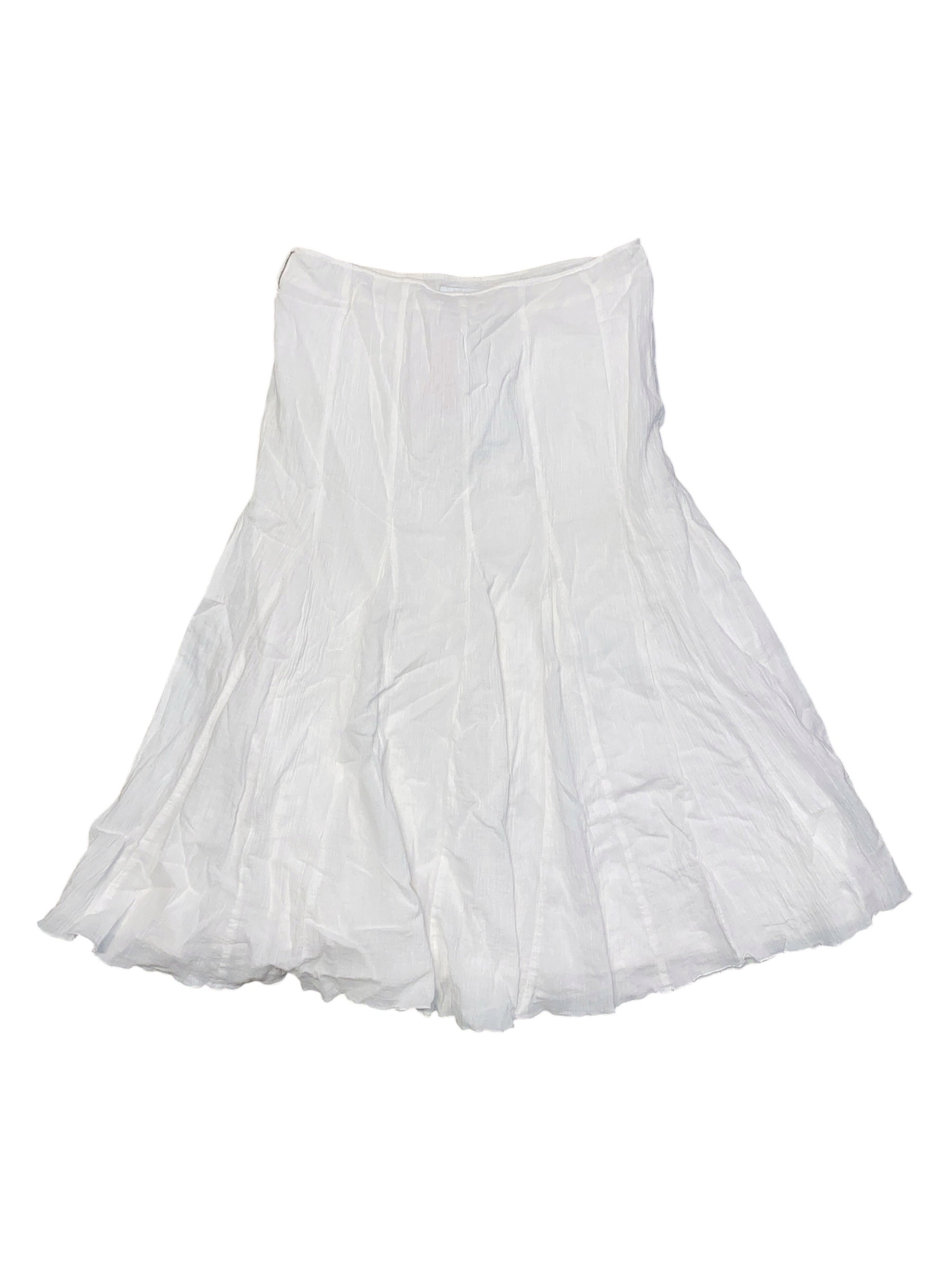 white dress barn Flowy maxi skirt, 12