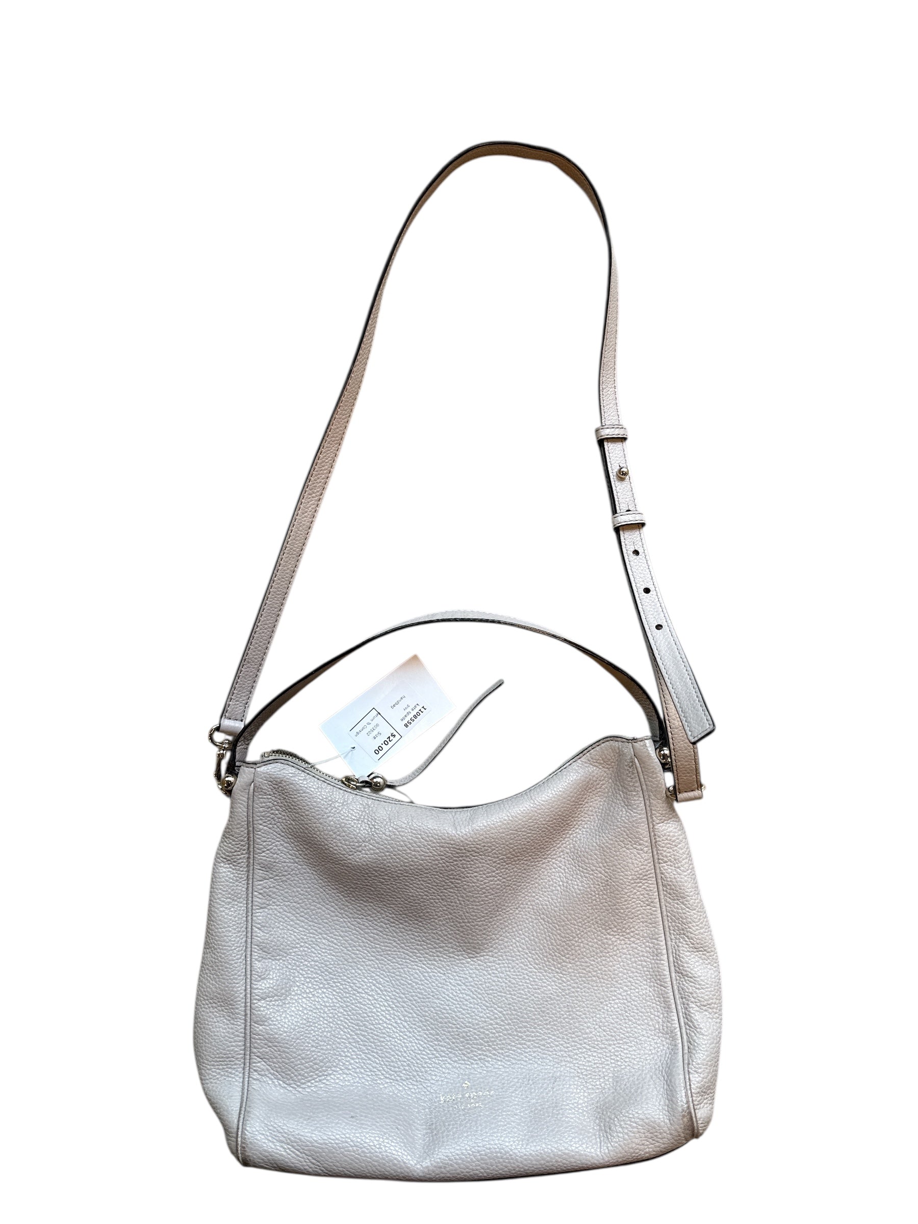 gray kate spade handbag