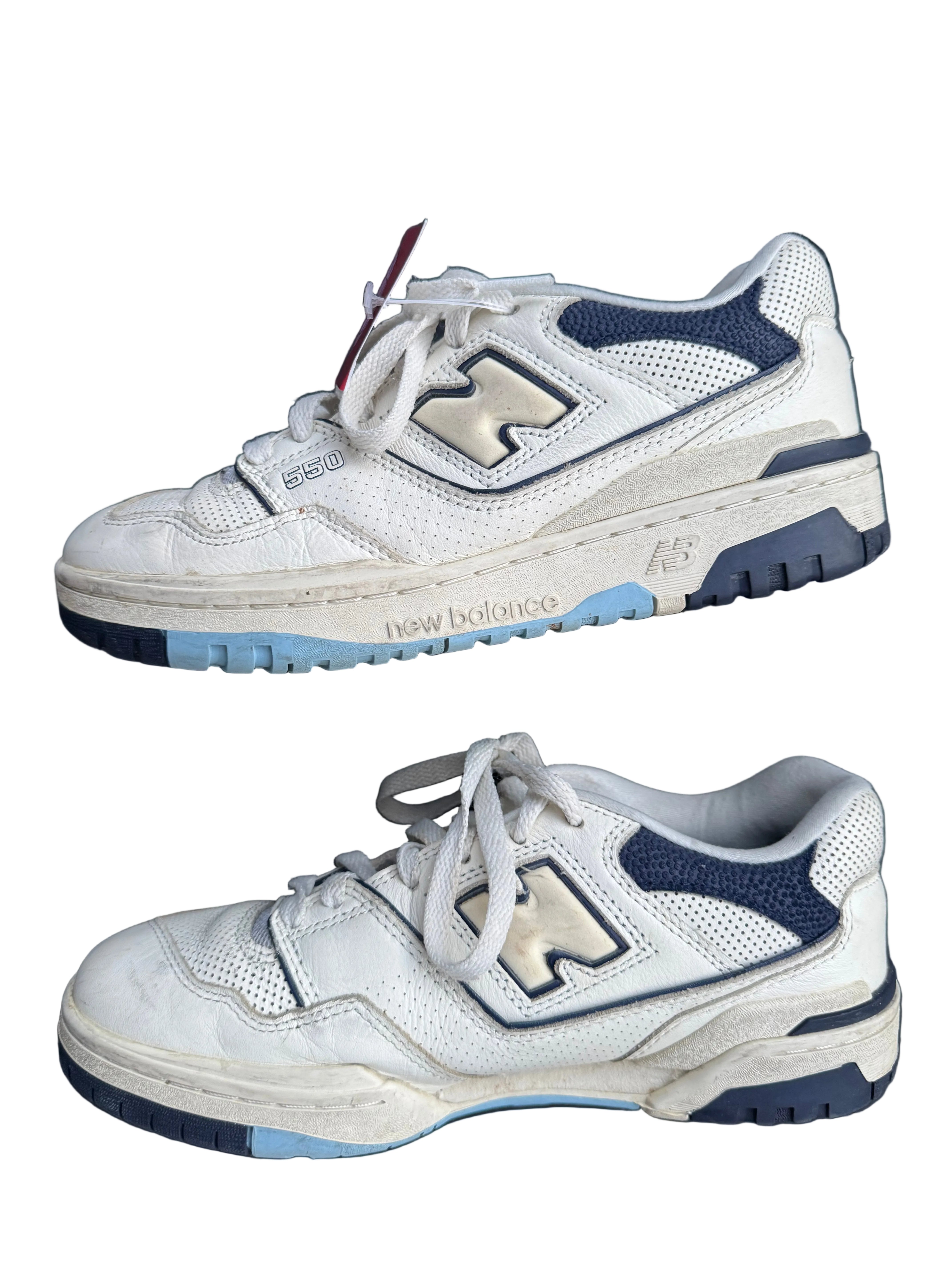 White New balance 550 Sneakers, 7 womens