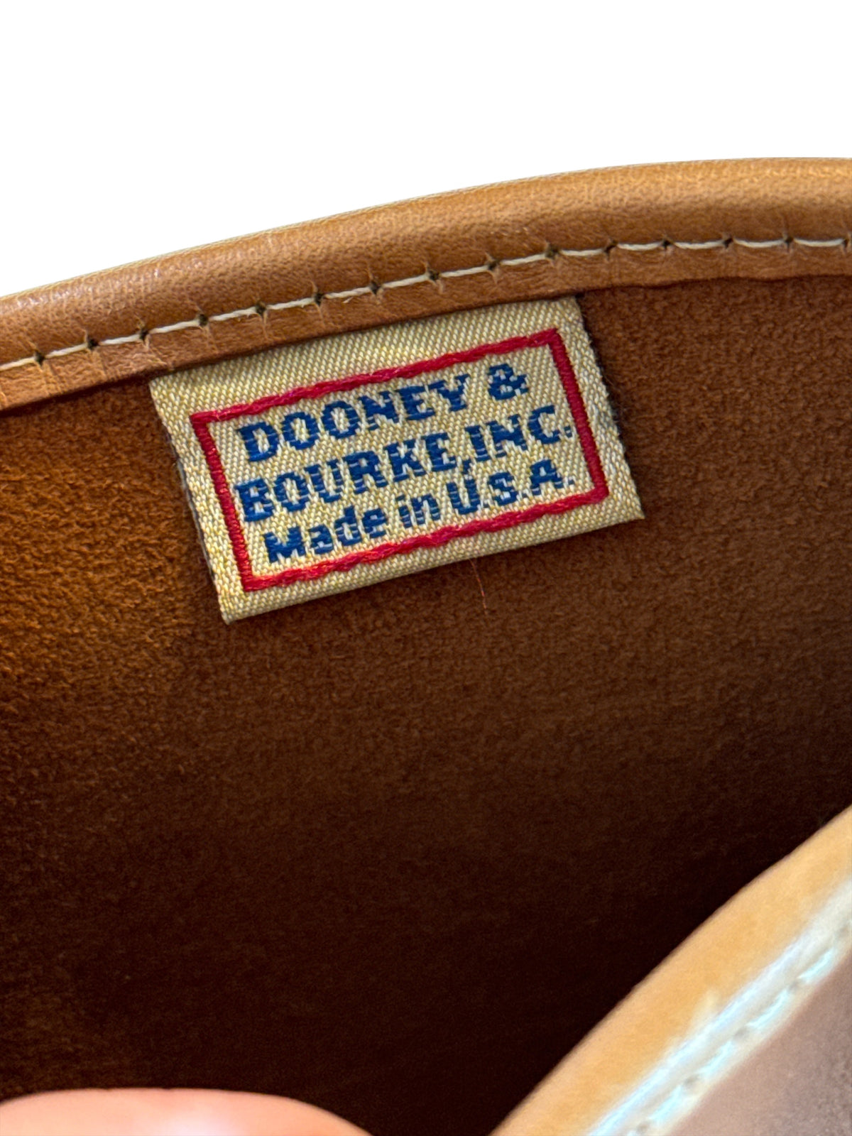 Brown Dooney & Bourke Leather shoulder bag