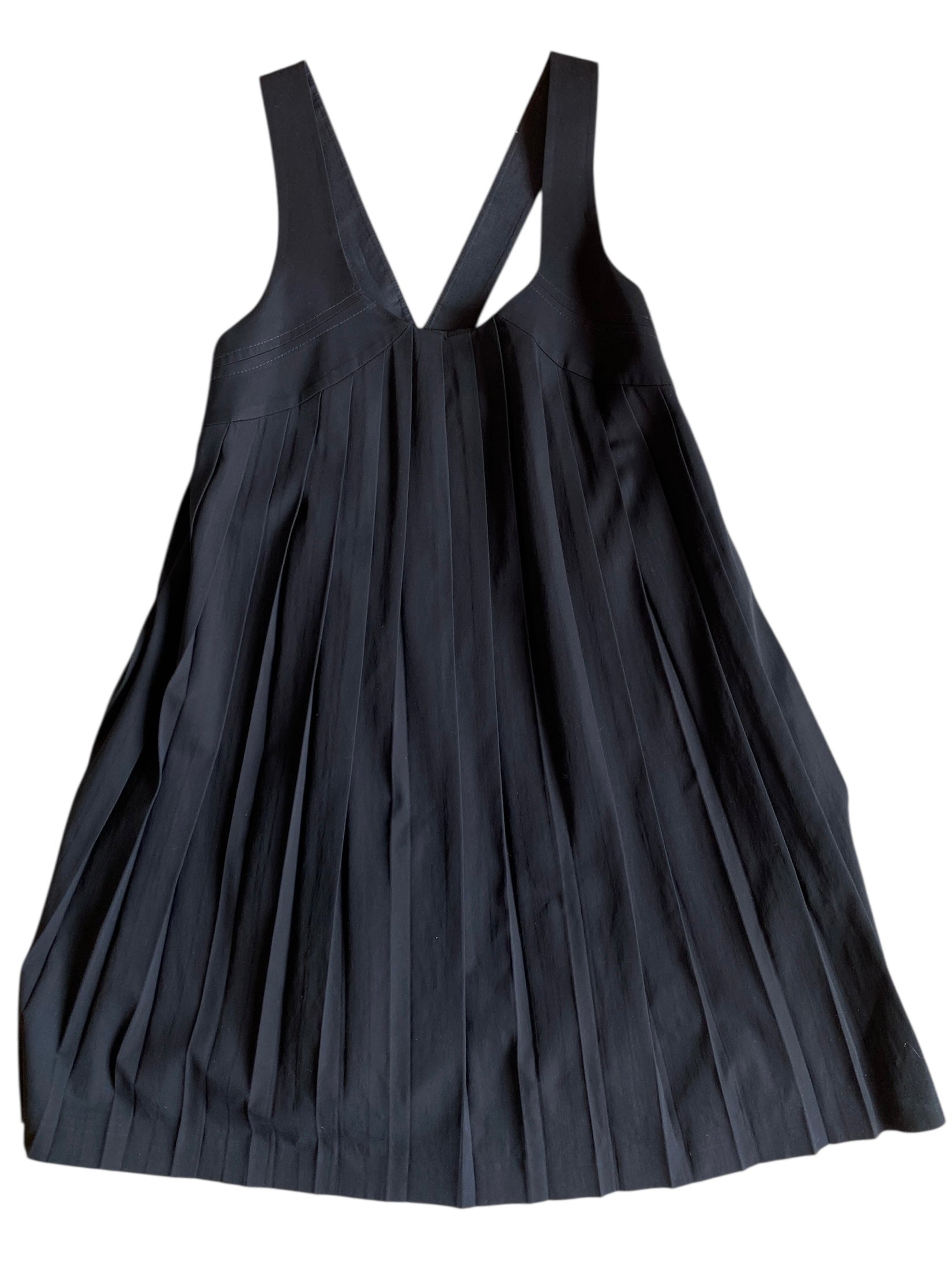 black club monaco pleated racer back dress, 4