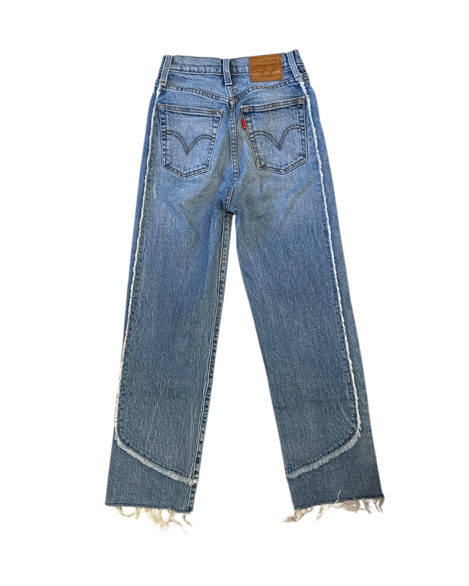 med wash levis ribcage straight, 24