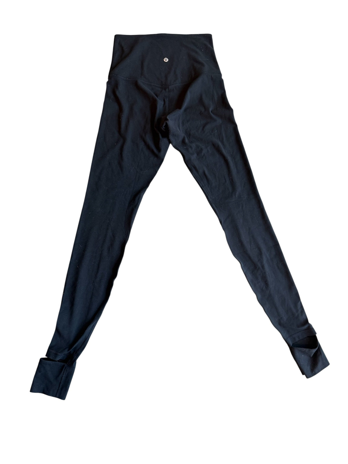 black lululemon 6 leggings