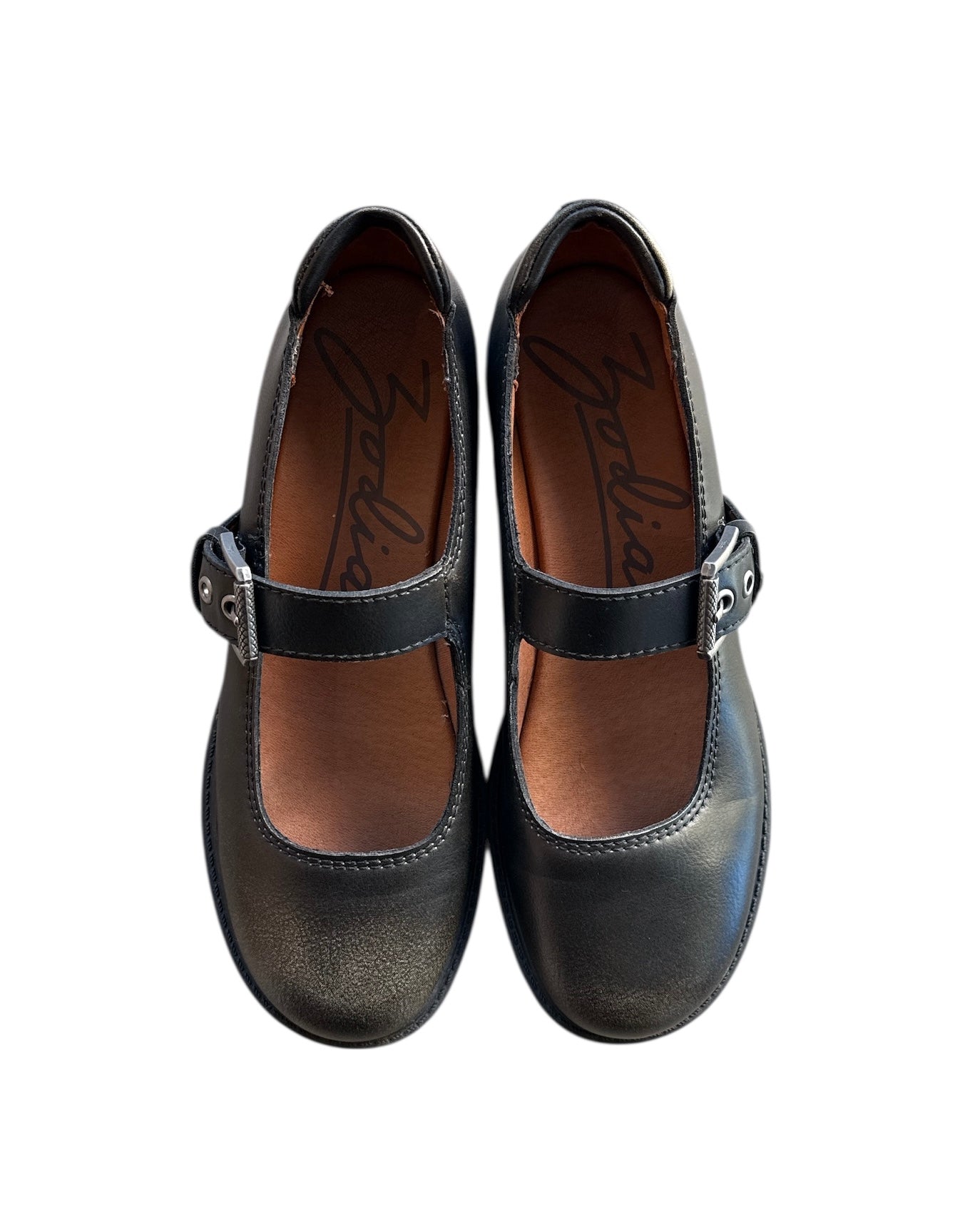 black zodiac flat mary janes, 9