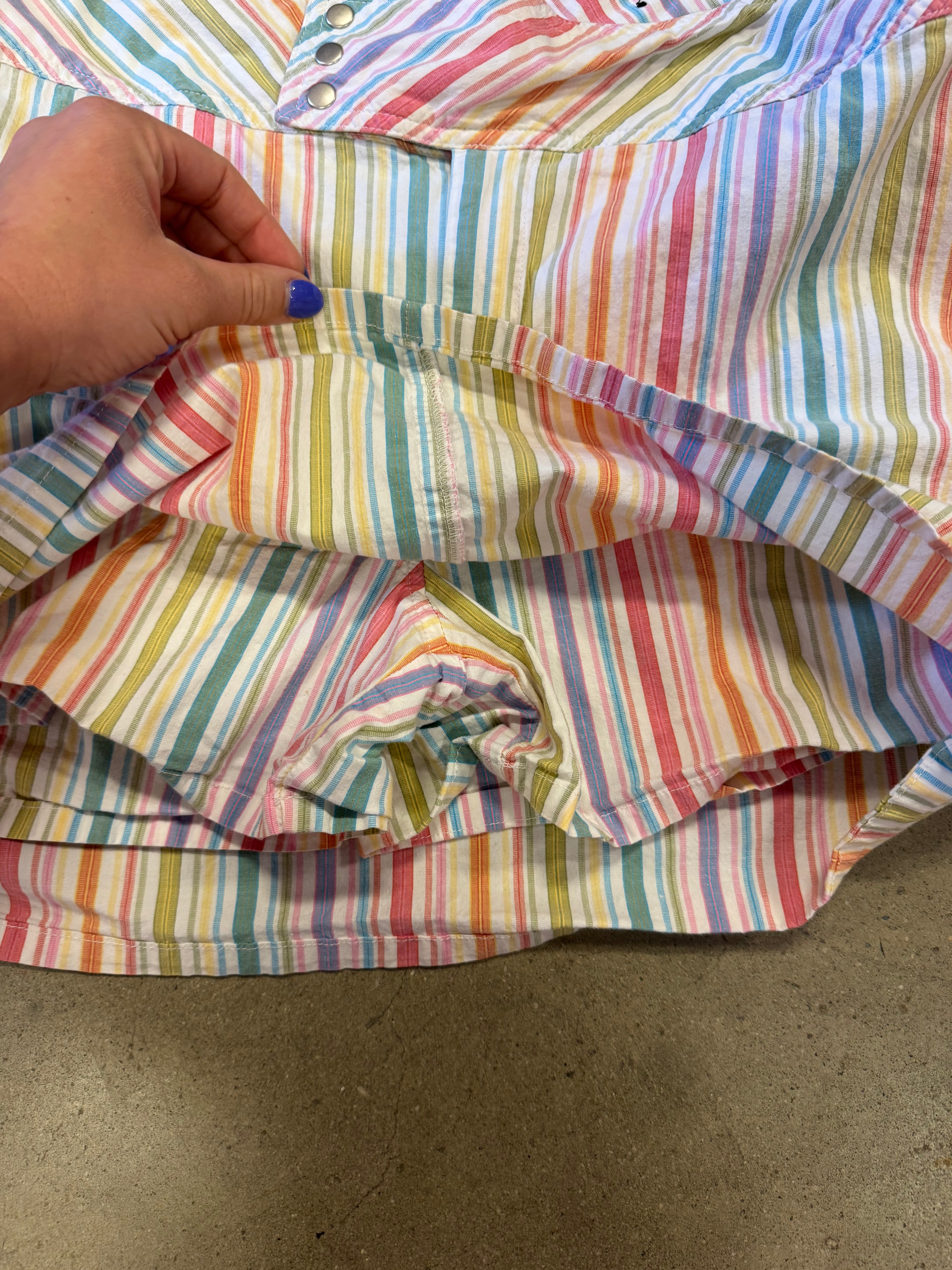 Rainbow Fashion bug Striped skort, 14